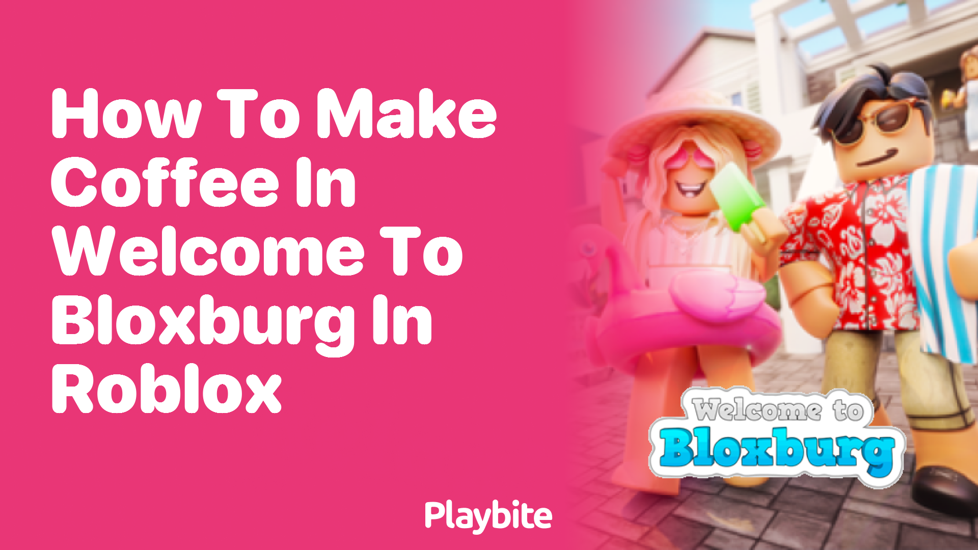How to Make Coffee in to Bloxburg in Roblox Playbite