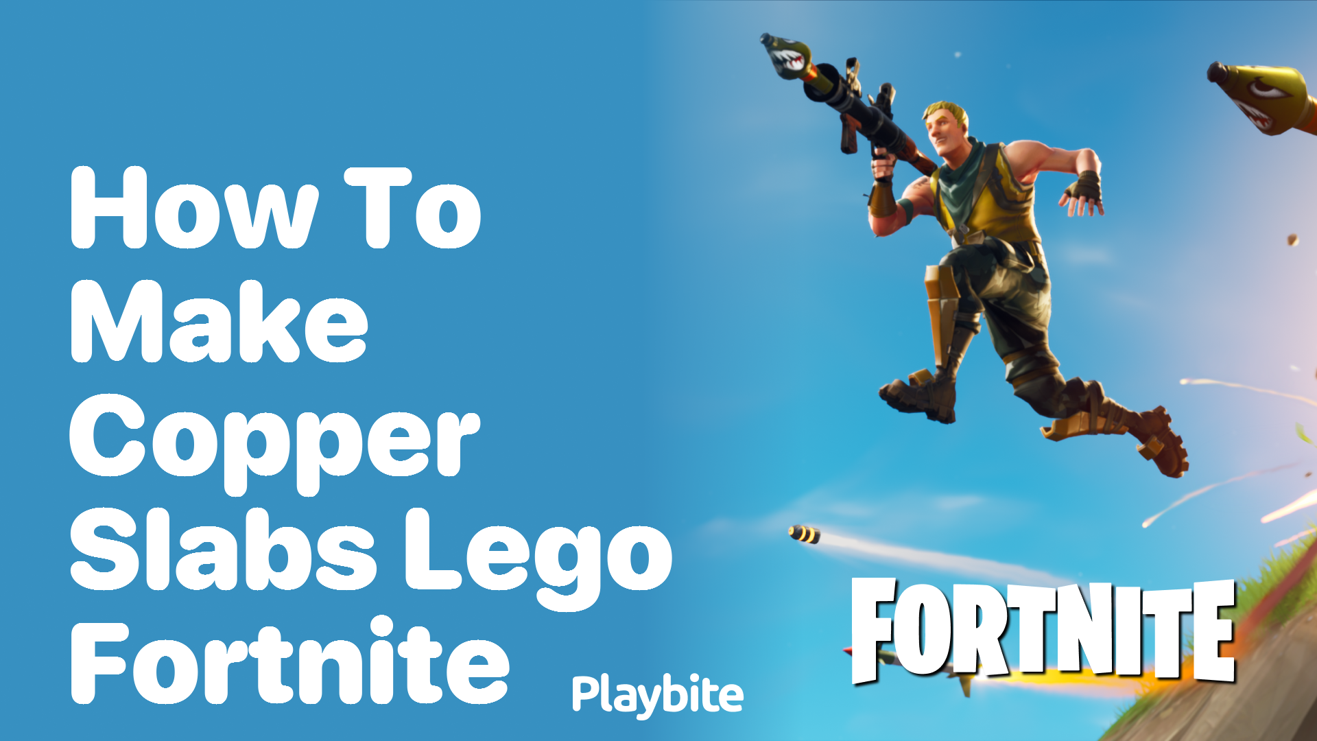 How to Make Copper Slabs in LEGO Fortnite?