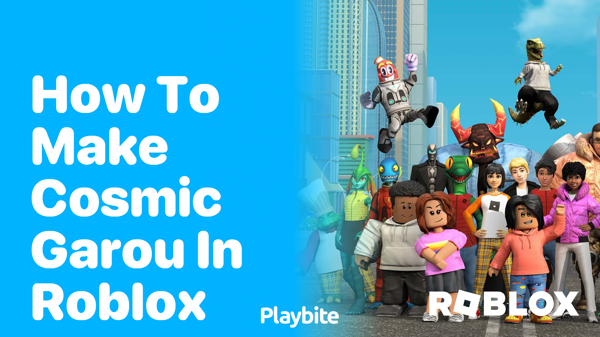 How to Make Cosmic Garou in Roblox: A Simple Guide