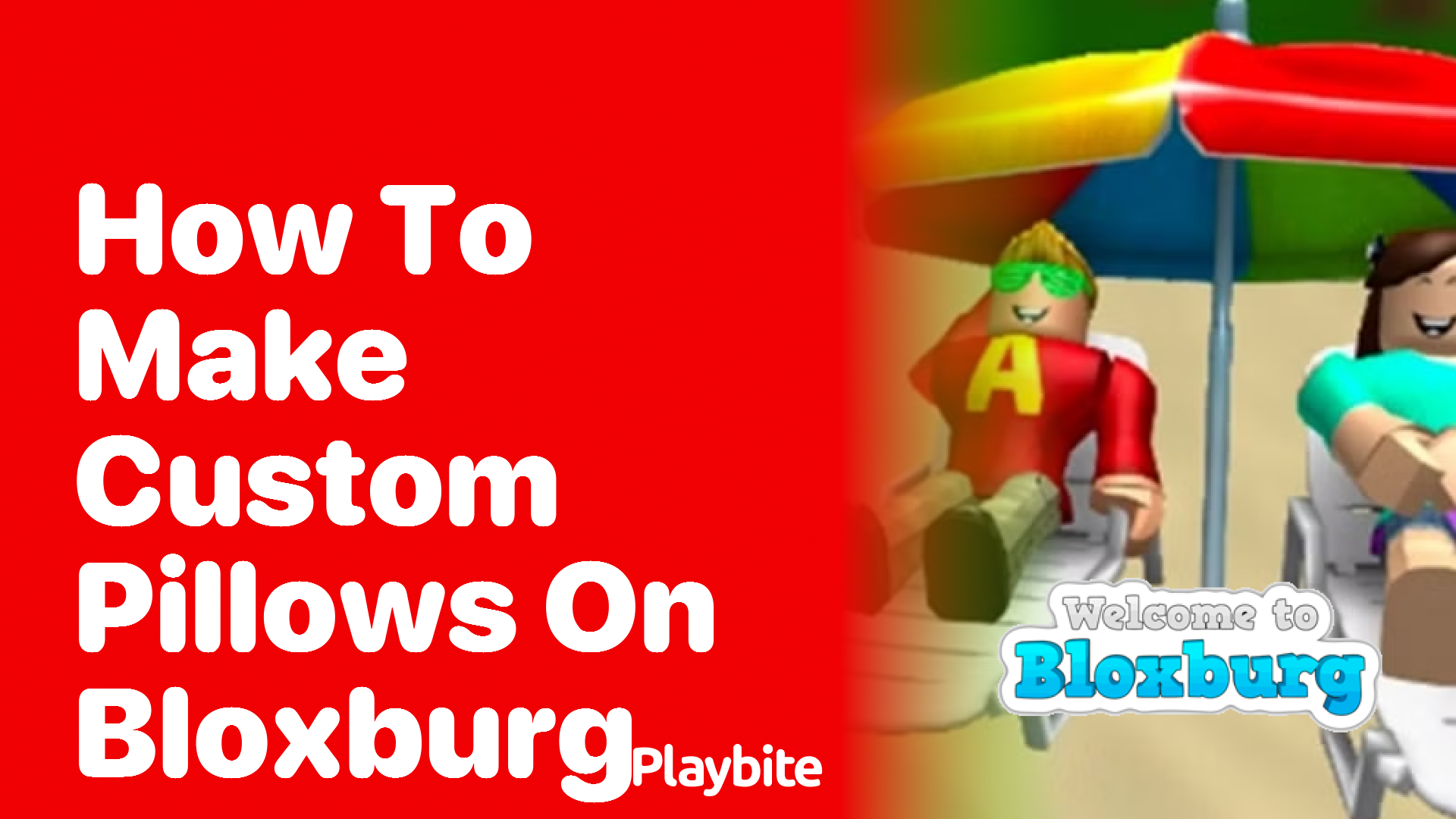 How to Make Custom Pillows on Bloxburg