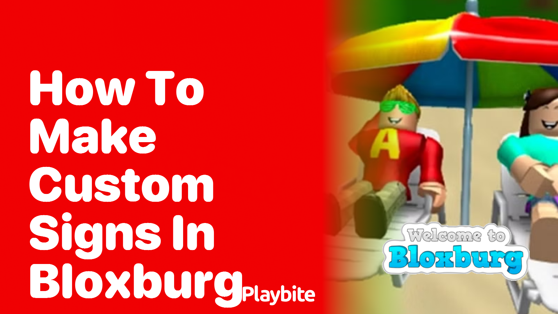 How to Make Custom Signs in Bloxburg