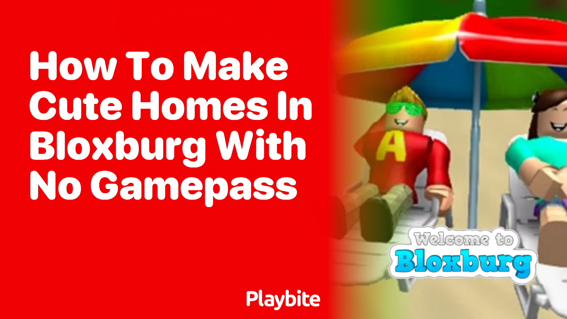 How to Make Cute Homes in Bloxburg Without a Gamepass Playbite