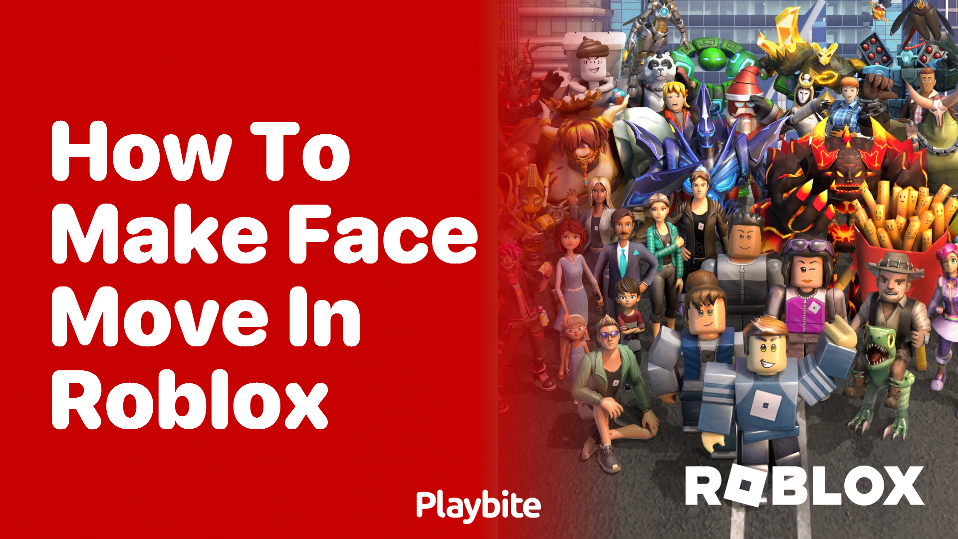How to Make Your Face Move in Roblox