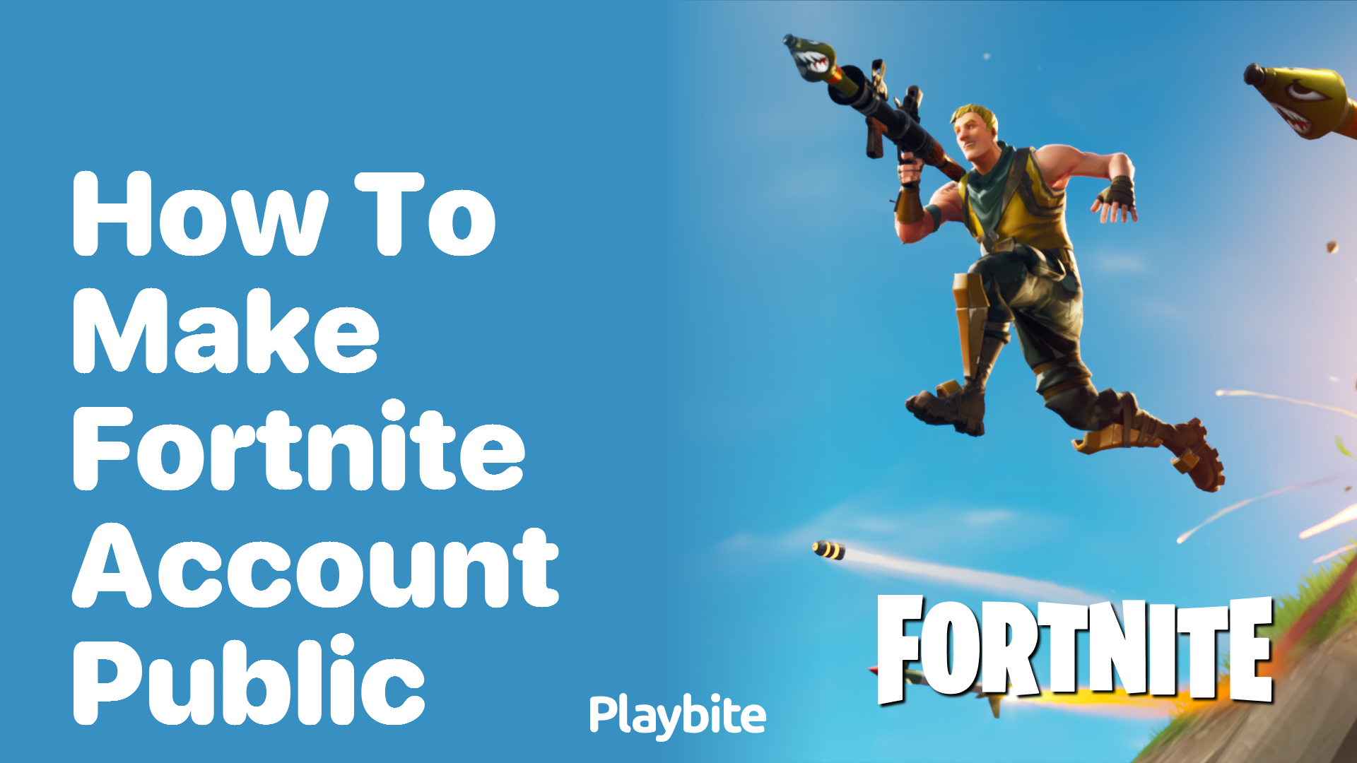 How to Make Your Fortnite Account Public