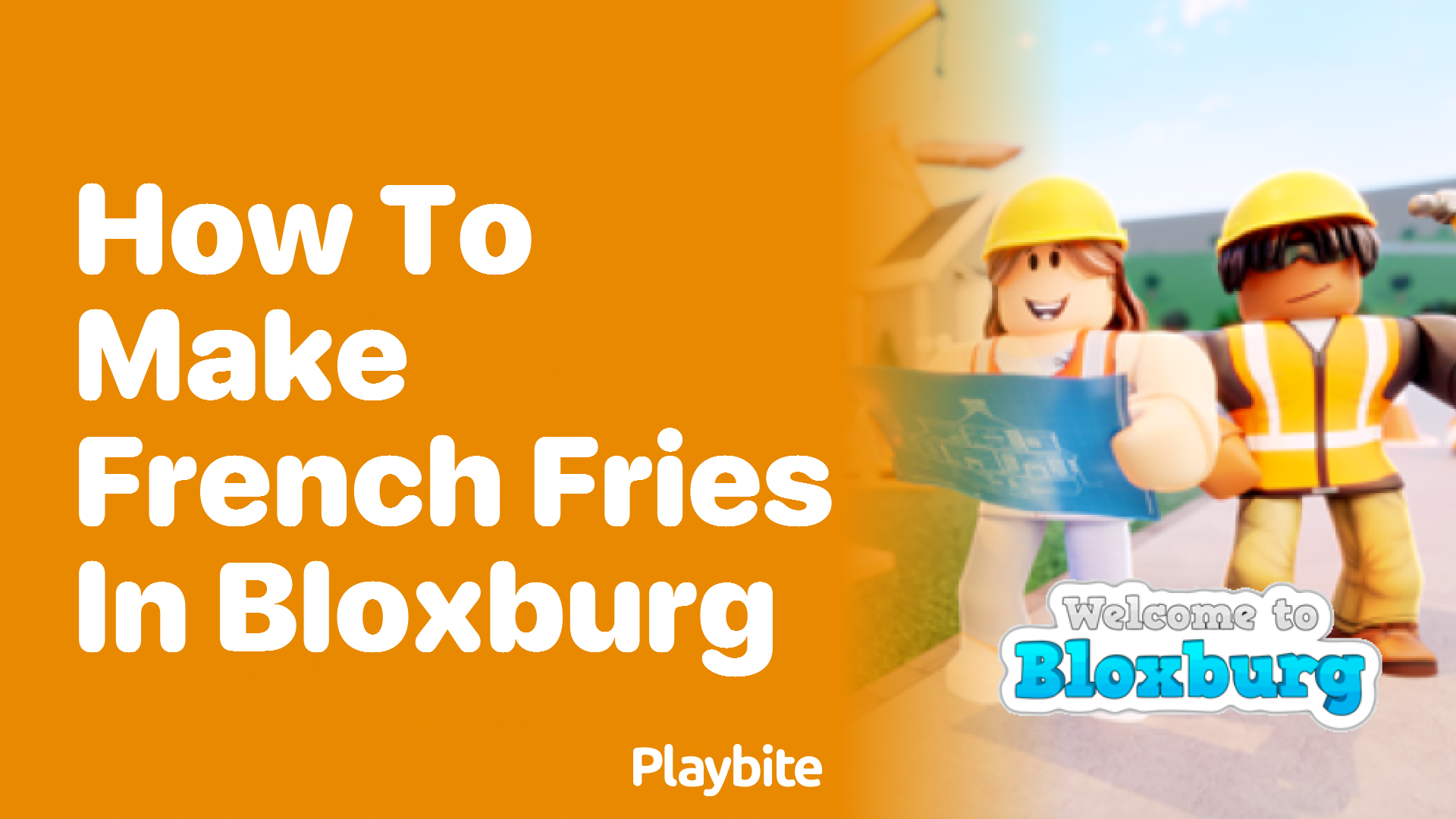 How to Make French Fries in Bloxburg