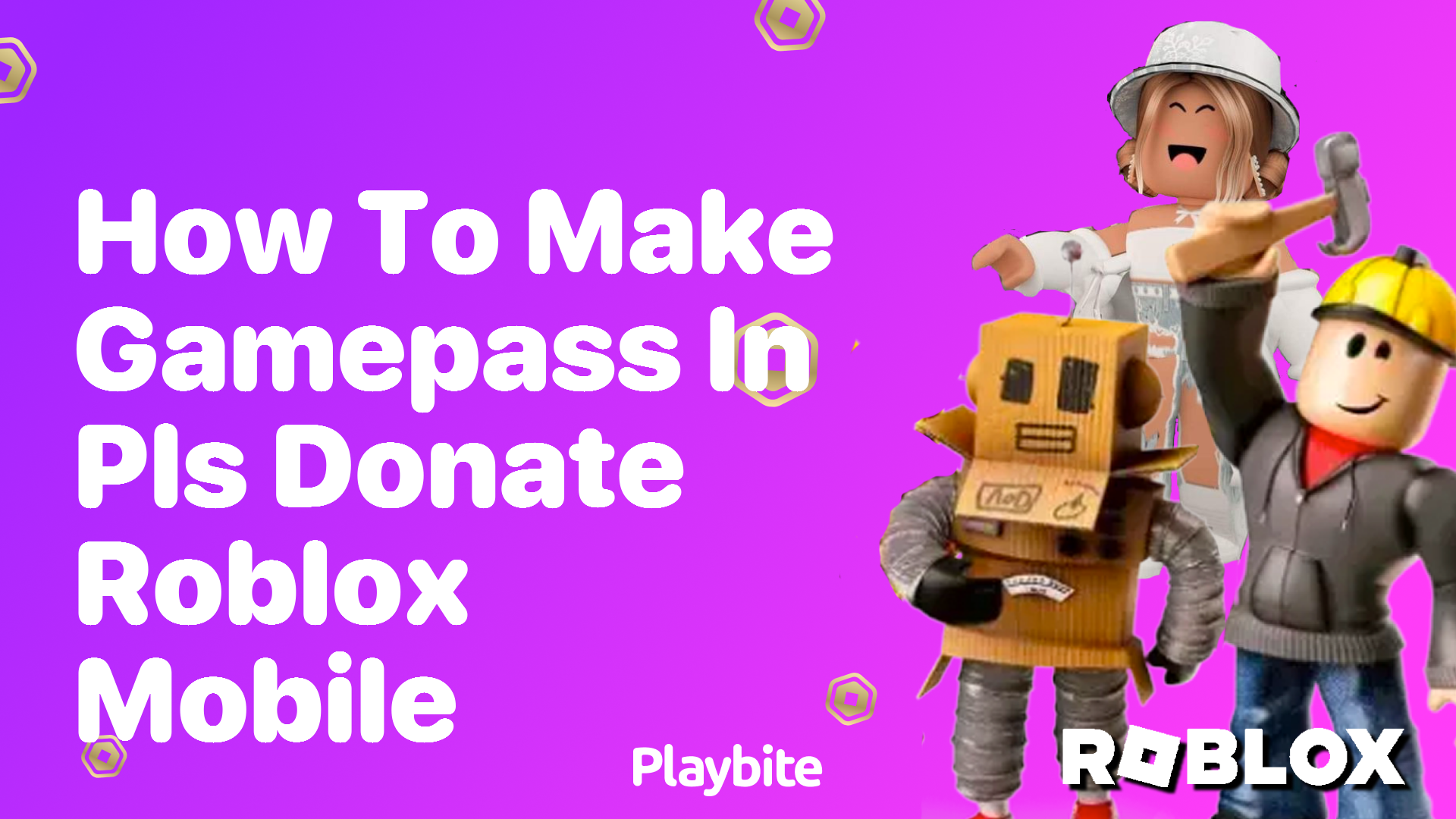 How to Make a Gamepass in Pls Donate Roblox Mobile