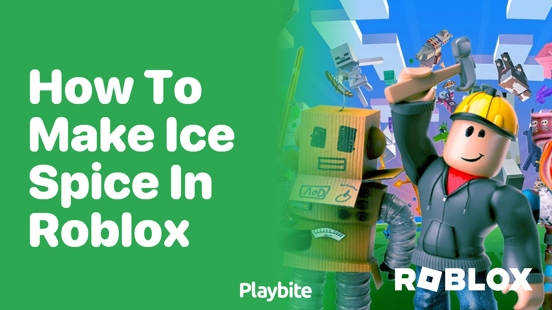 How to Make Ice Spice in Roblox