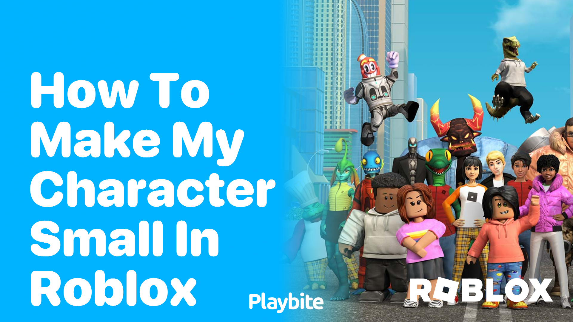 How to Make Your Character Small in Roblox