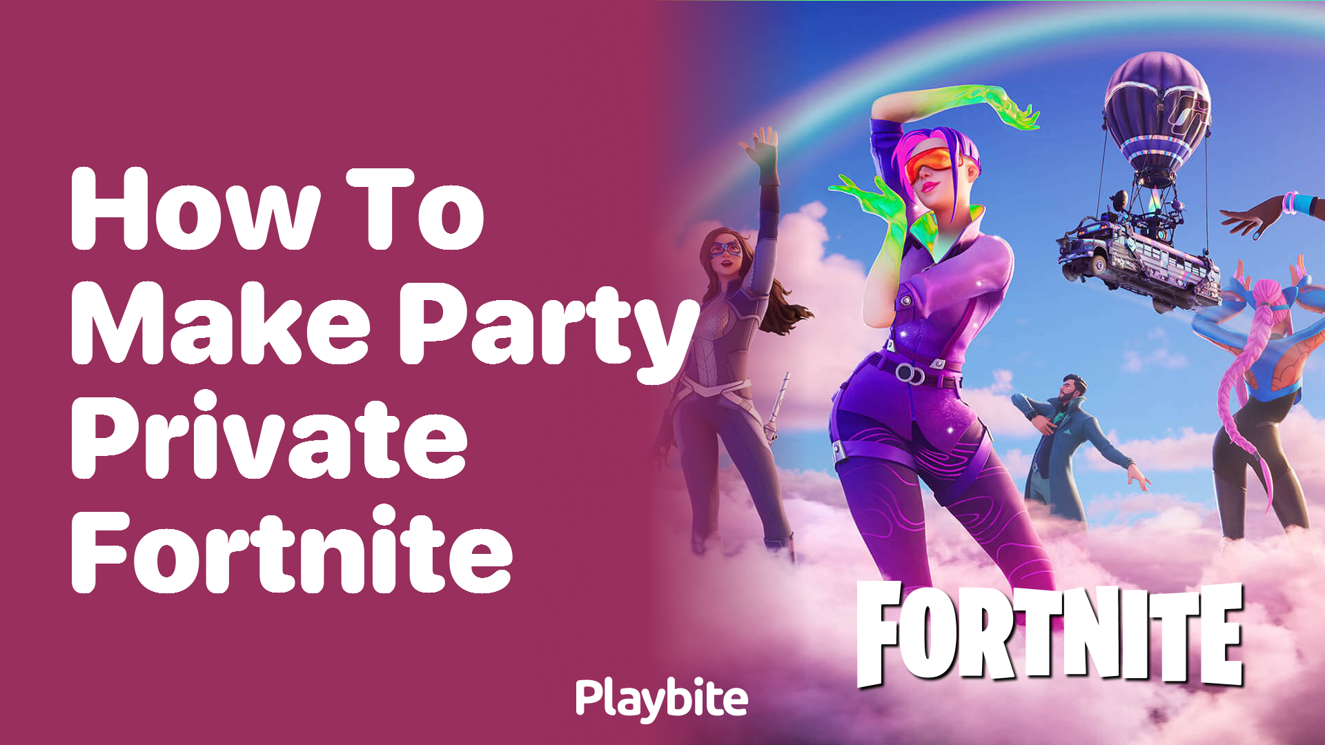 How to Make Your Party Private in Fortnite