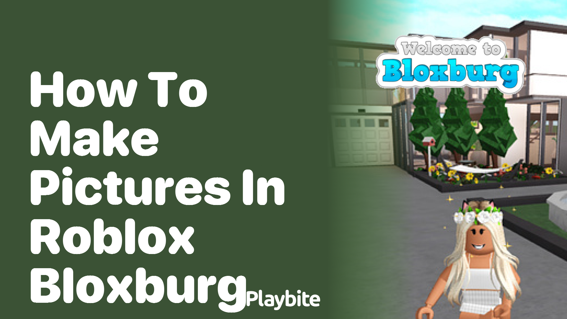 How to Make Pictures in Roblox Bloxburg