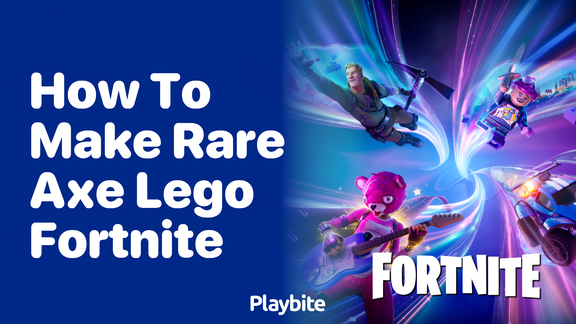 How to Make the Rare Axe LEGO Fortnite