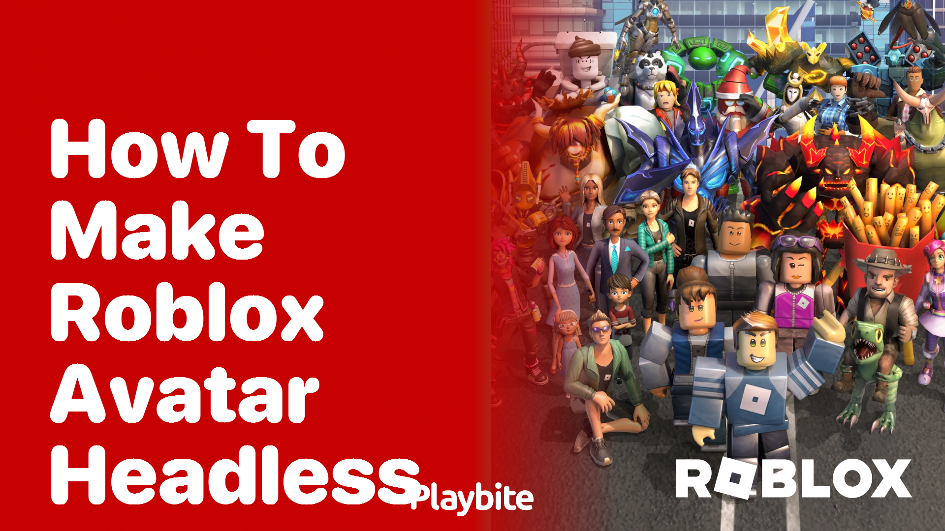 How to Make Your Roblox Avatar Headless