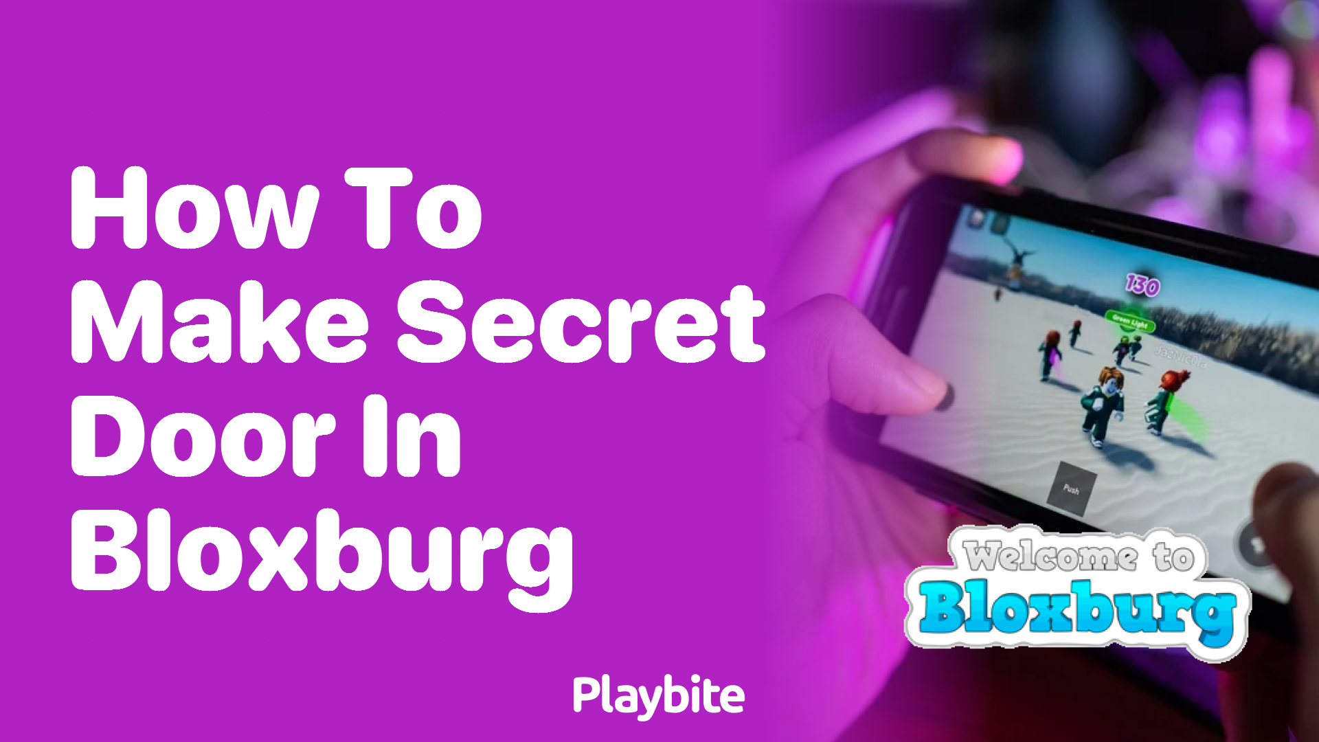 How to Make a Secret Door in Bloxburg