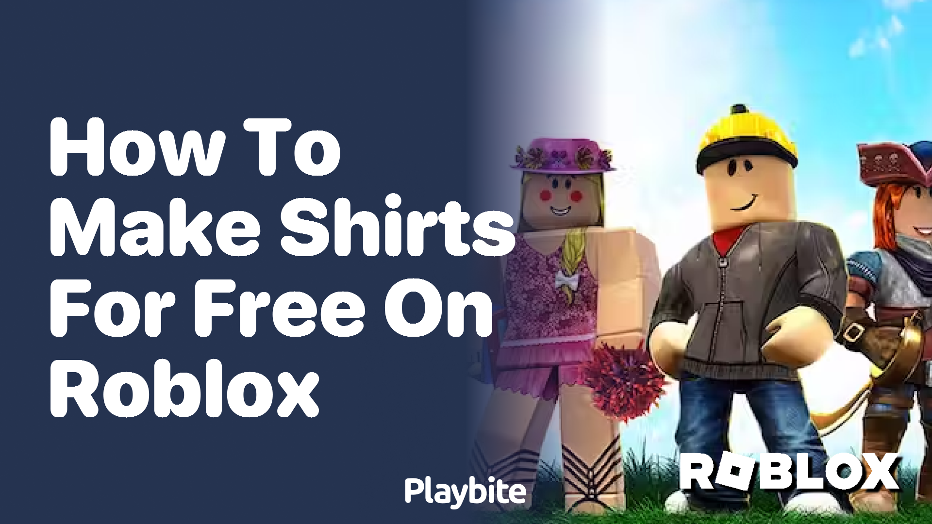 How to Make Shirts for Free on Roblox