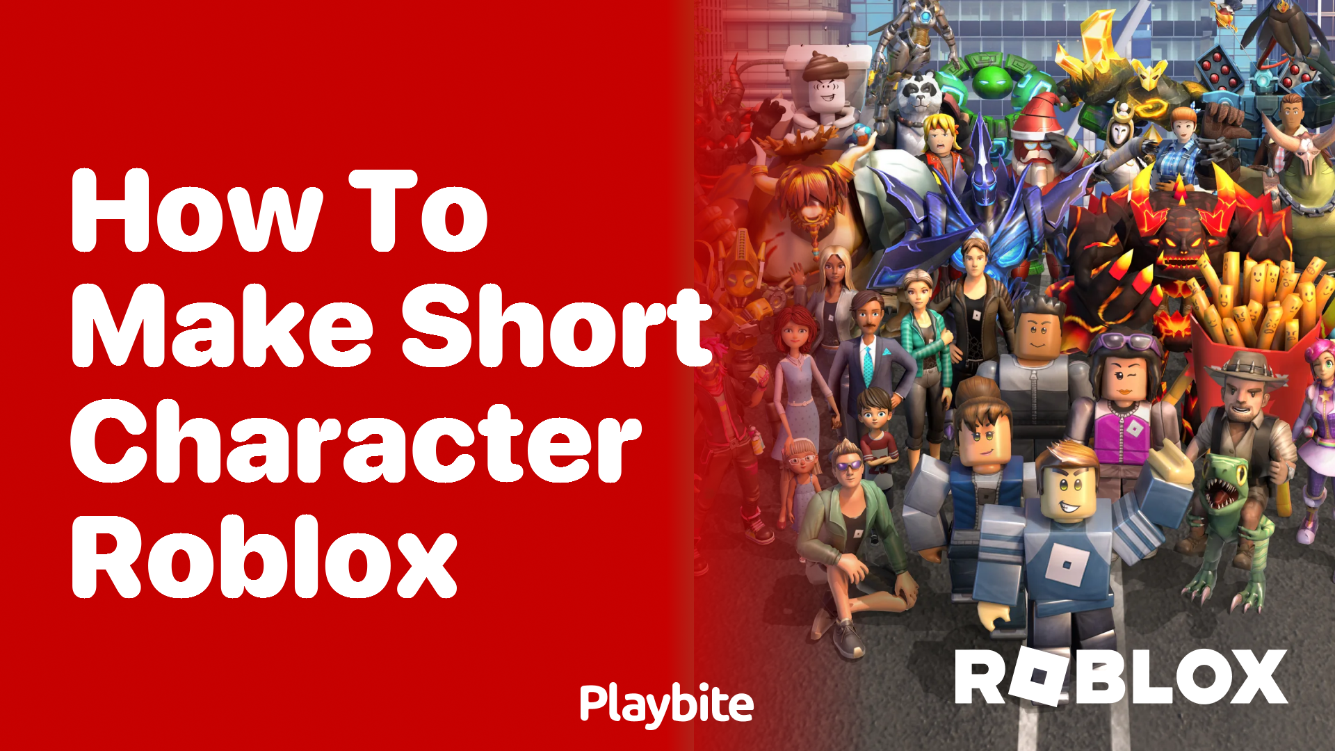 How to Make a Short Character in Roblox
