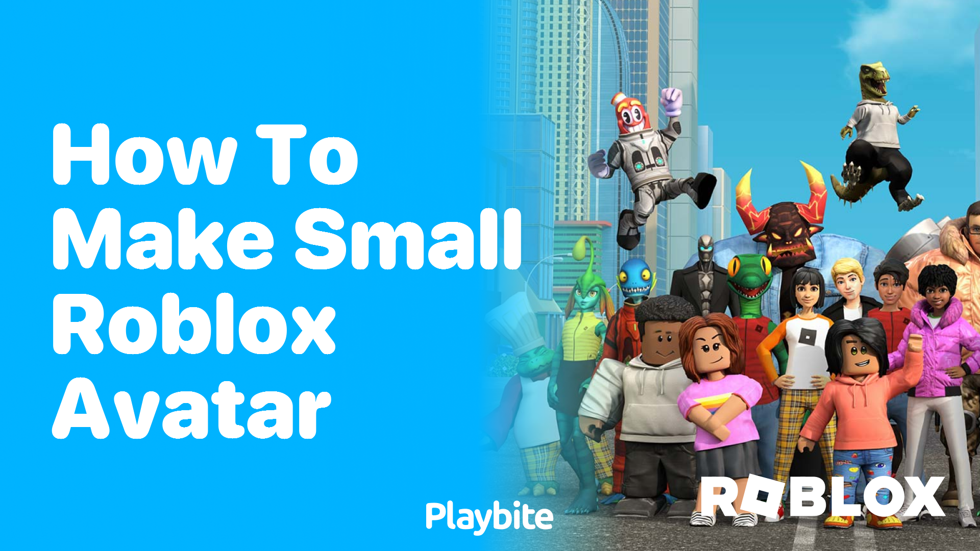 How to Make a Small Roblox Avatar