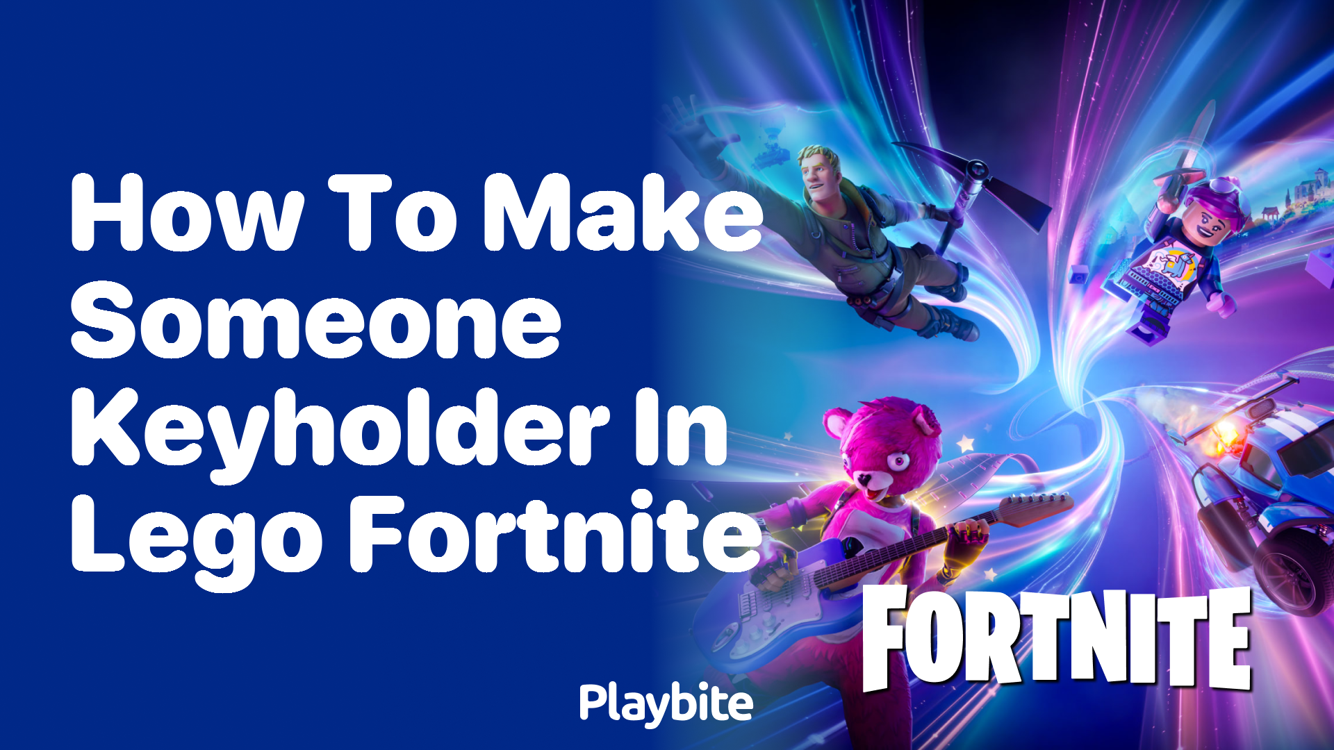 How to Make Someone Keyholder in LEGO Fortnite