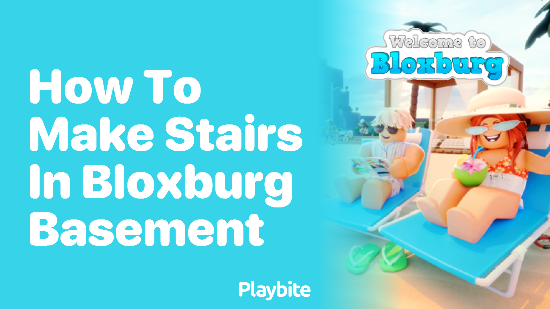 How to Make Stairs in Bloxburg Basement