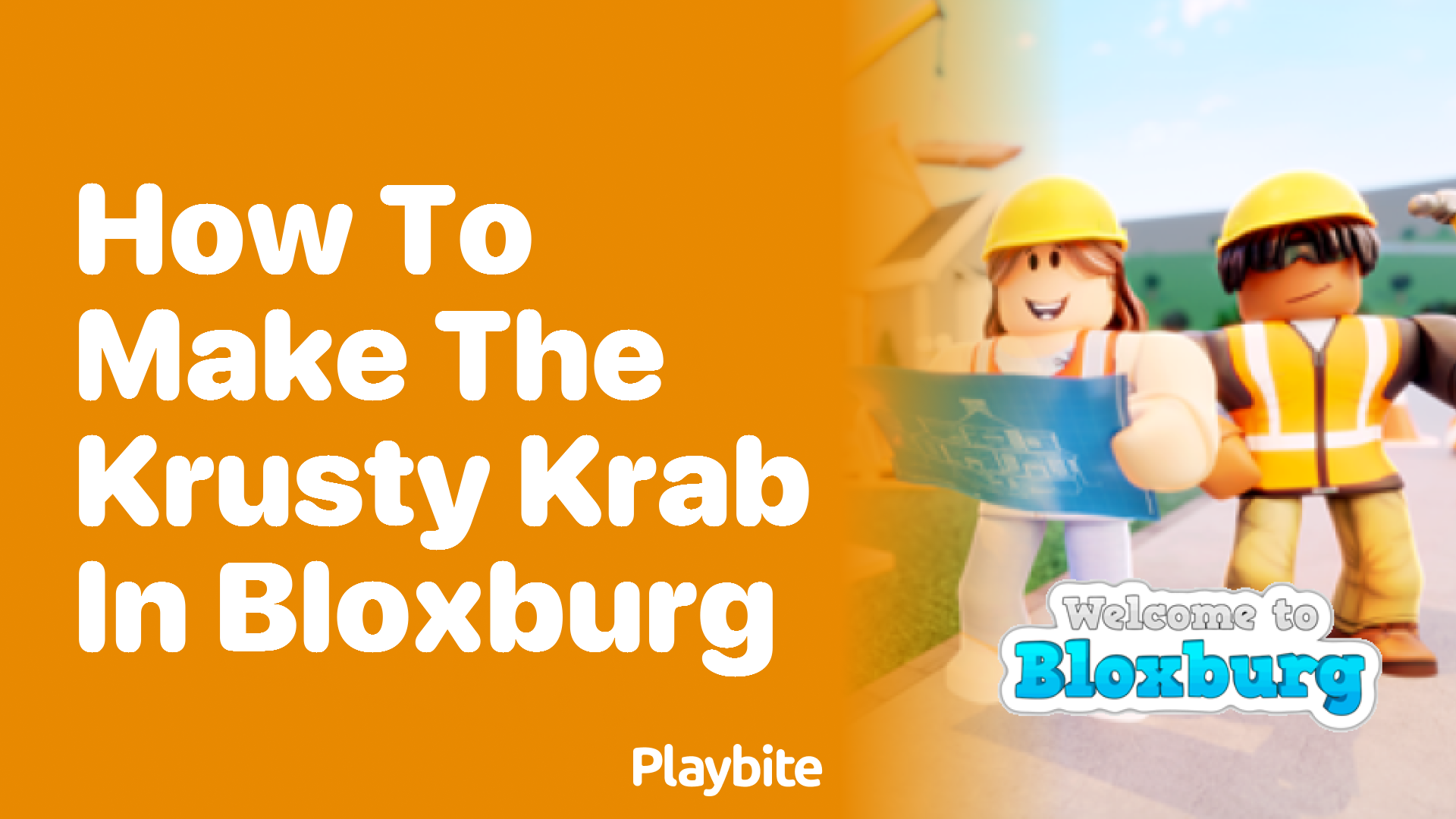 How to Make the Krusty Krab in Bloxburg