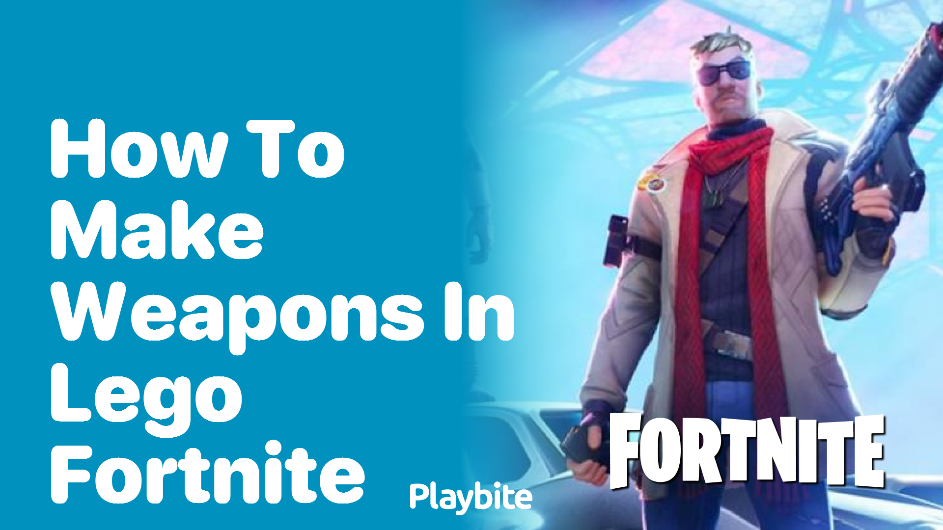 How to Make Weapons in LEGO Fortnite