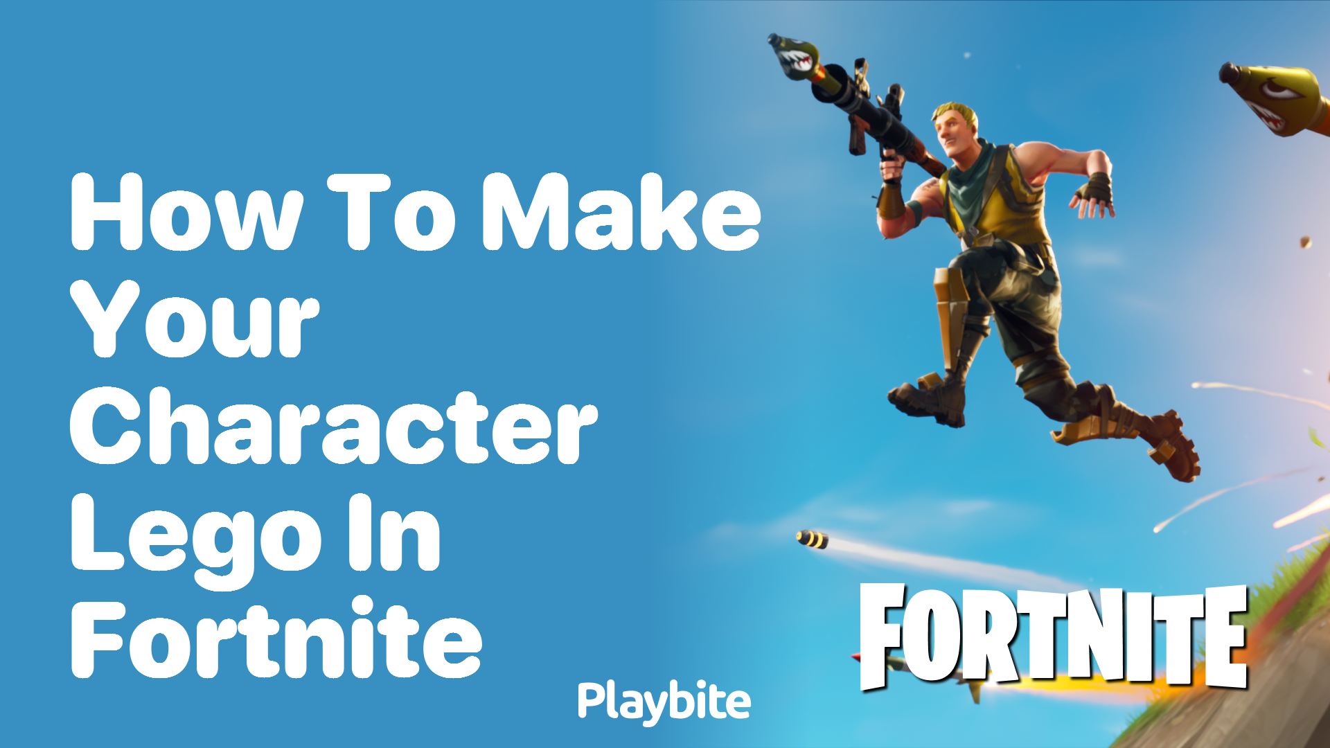 How to Make Your Character Lego in Fortnite