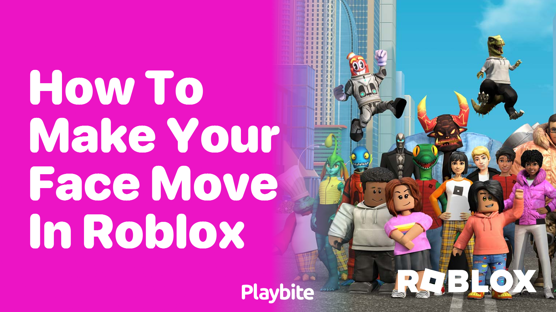 How to Make Your Face Move in Roblox