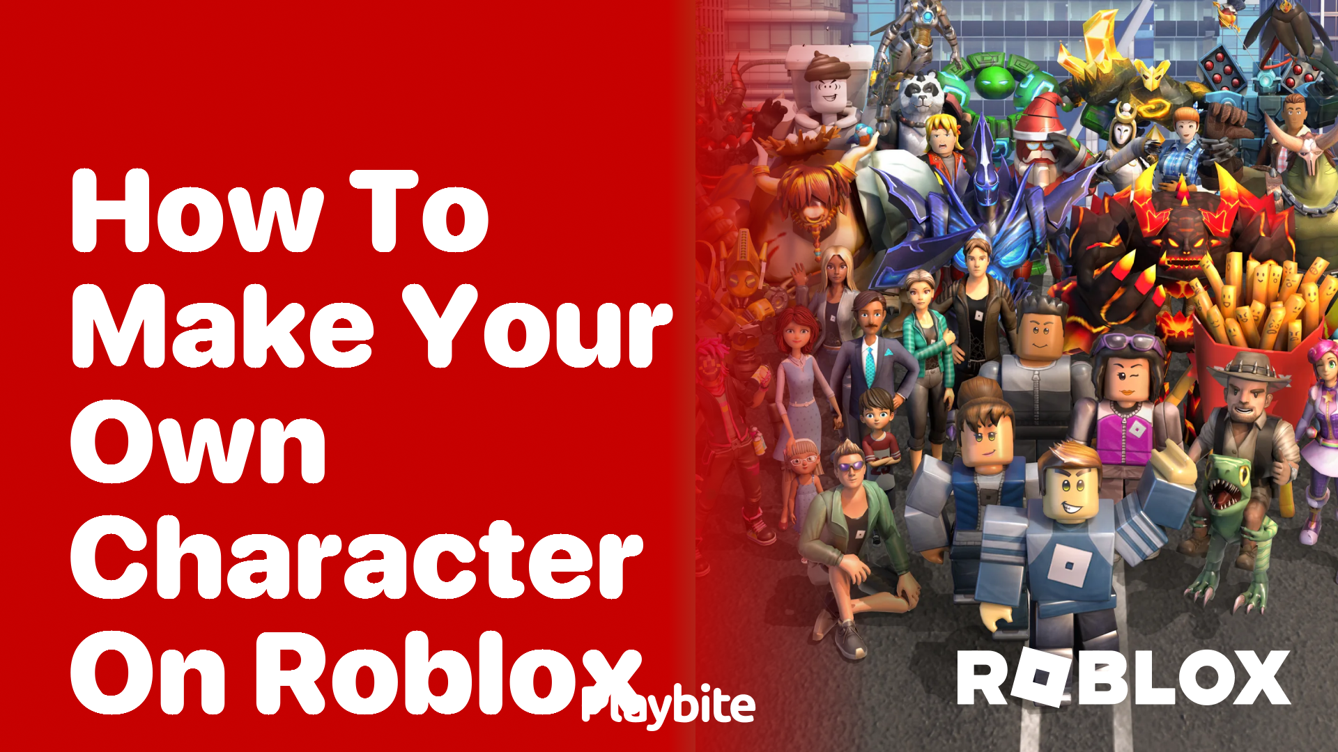 How to Make Your Own Character on Roblox