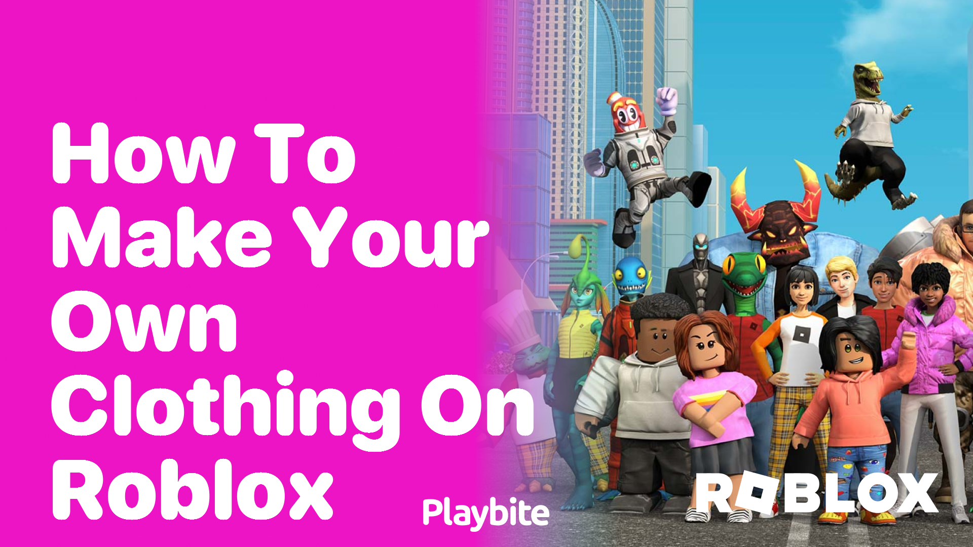 How to Make Your Own Clothing on Roblox