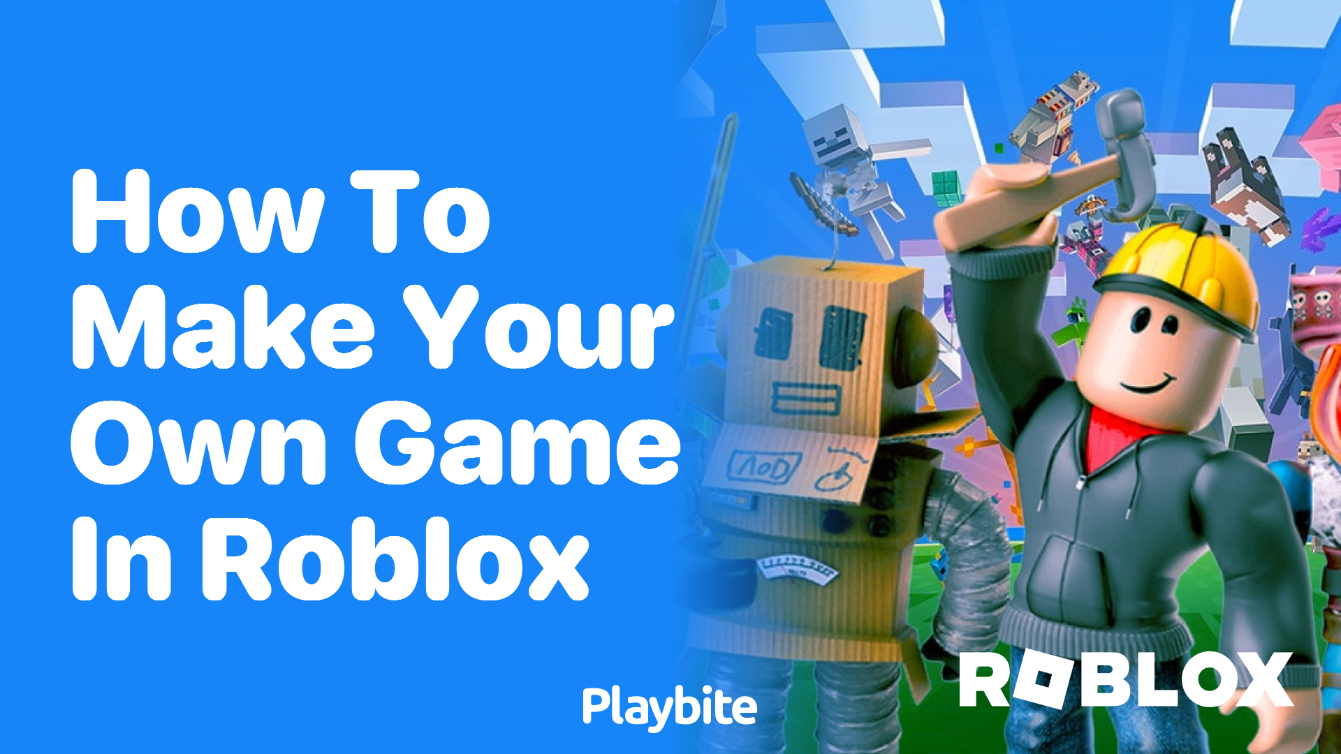 How to Make Your Own Game in Roblox