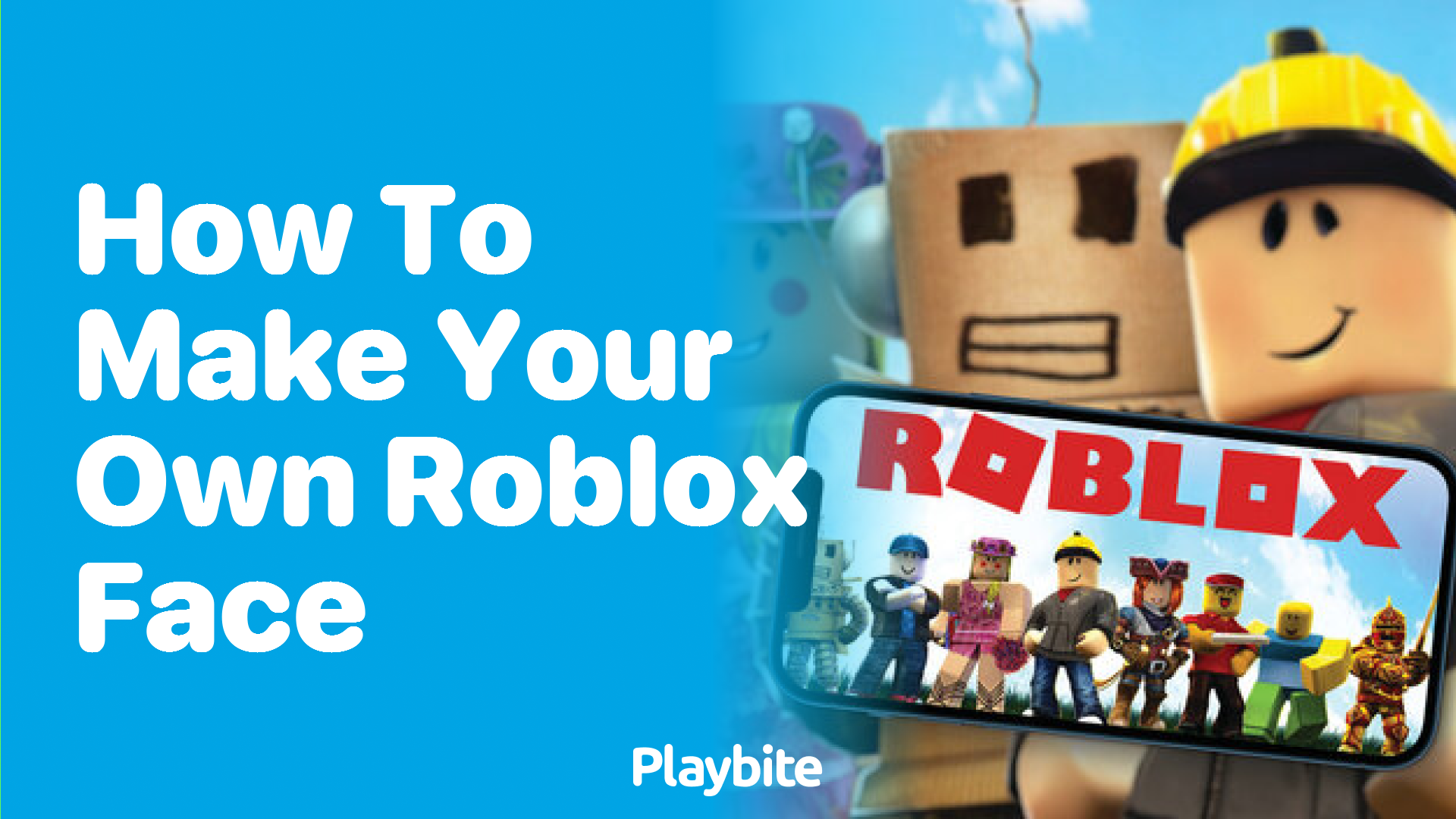How to Make Your Own Roblox Face?