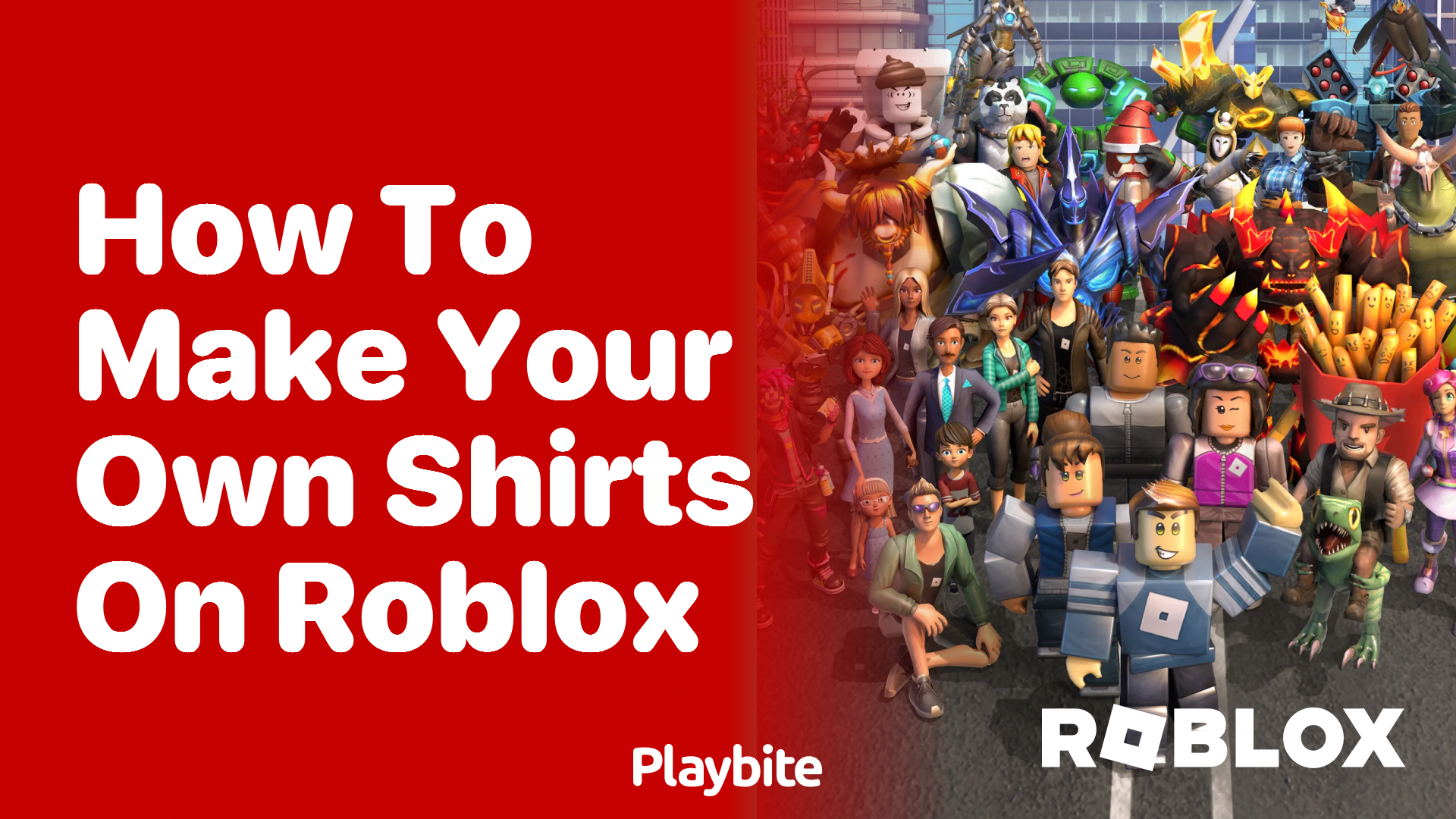How to Make Your Own Shirts on Roblox