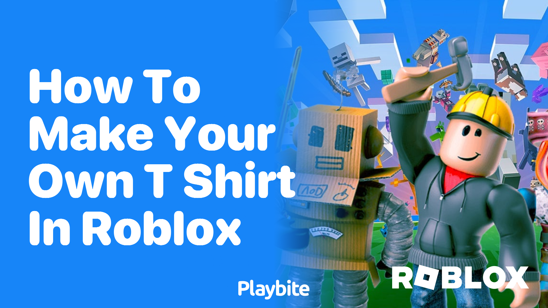 How to Make Your Own T-Shirt in Roblox