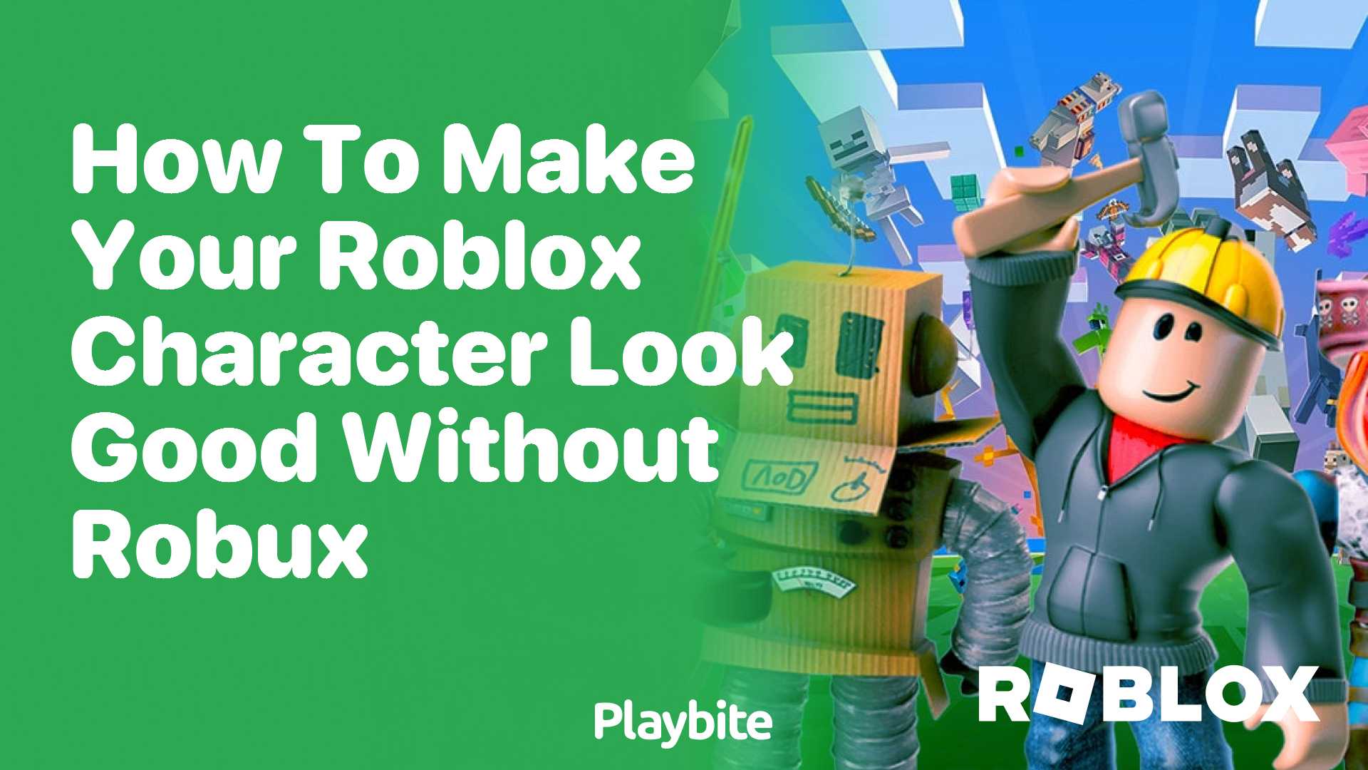 How to Make Your Roblox Character Look Good Without Robux