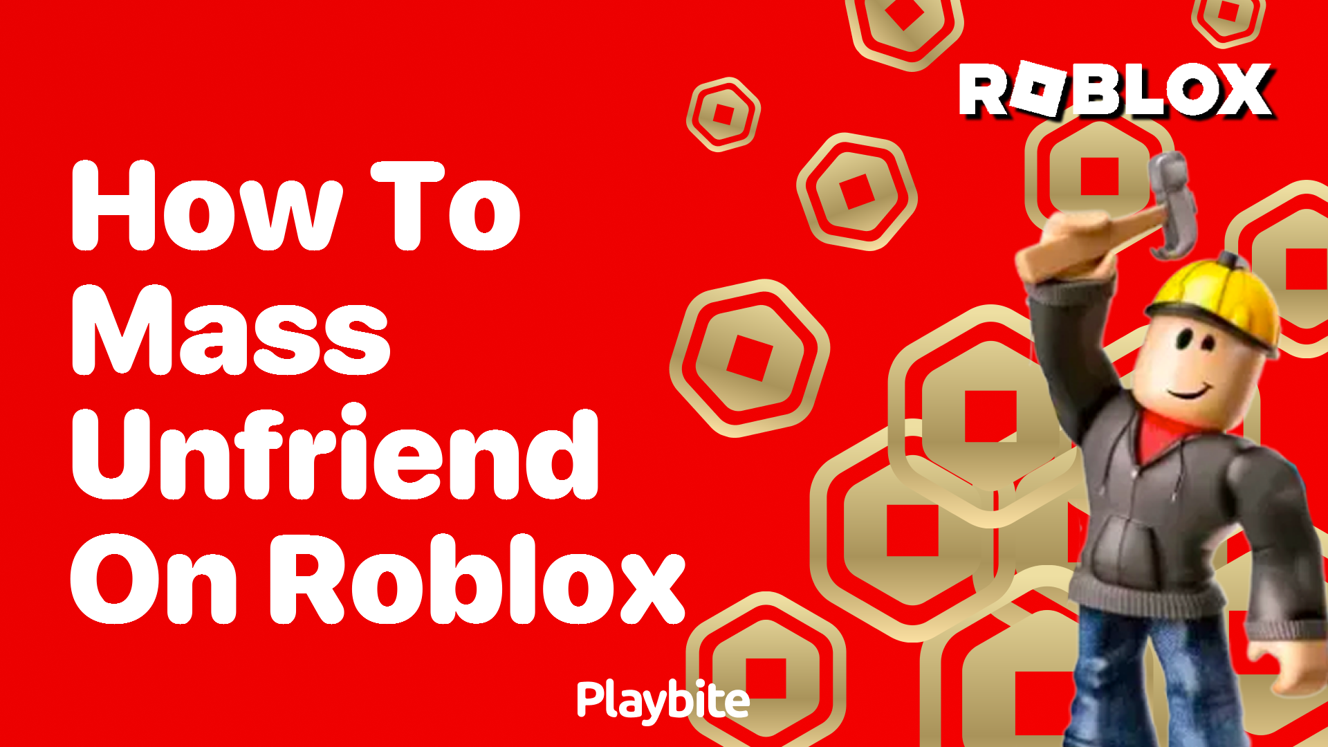 How to Mass Unfriend on Roblox