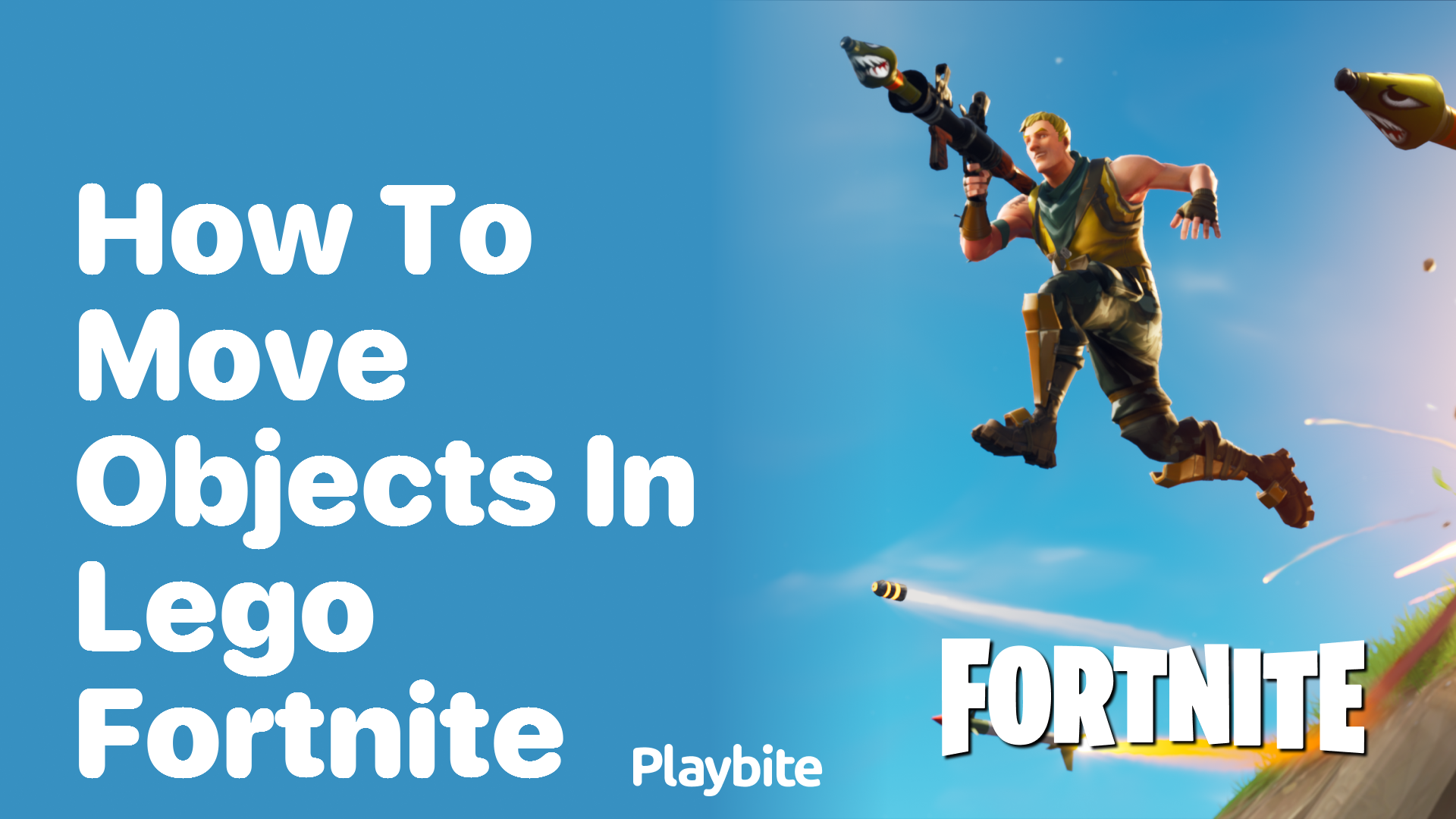 How to Move Objects in LEGO Fortnite