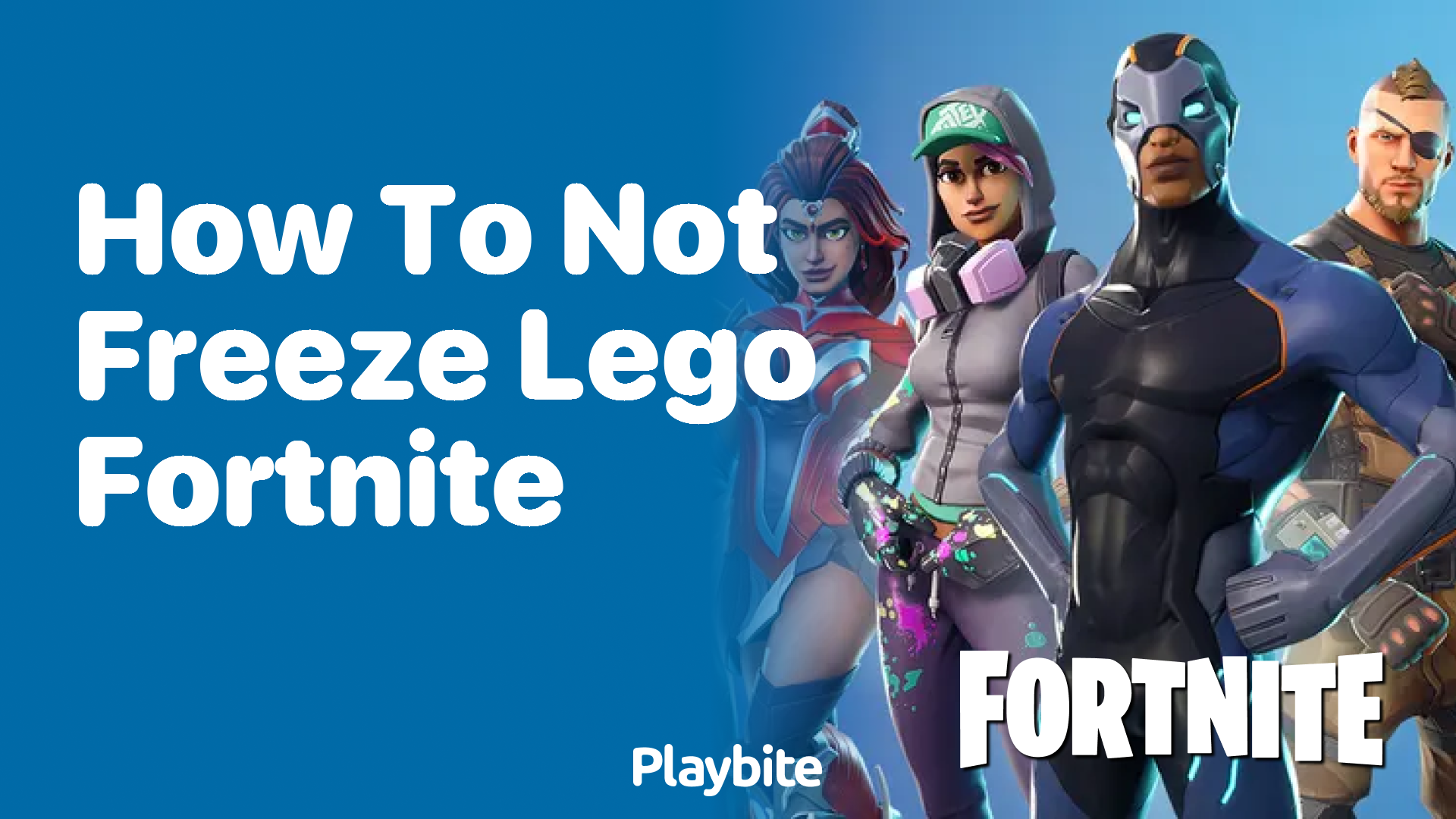 How to Avoid Freezing in Lego Fortnite