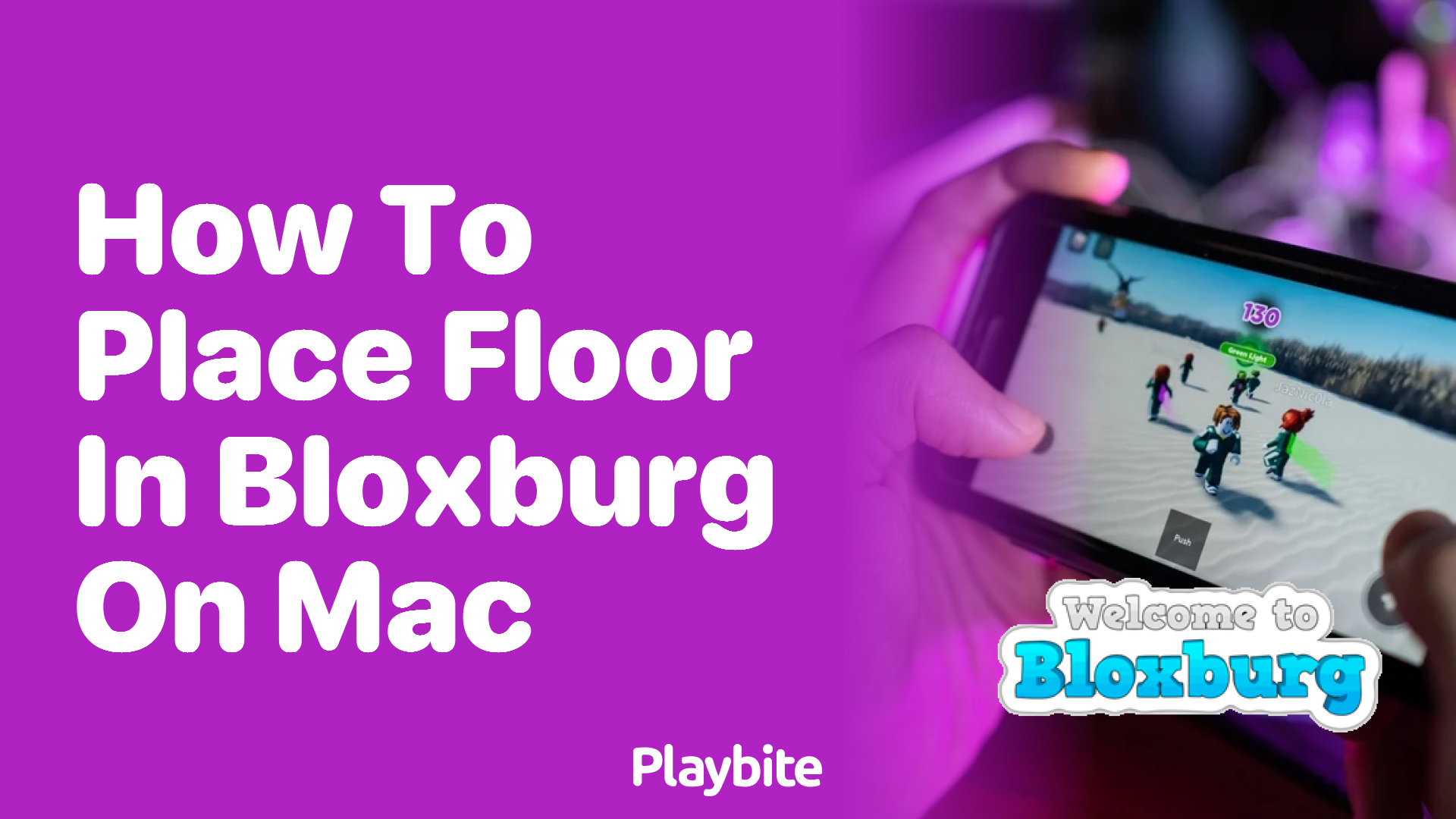 How to Place Floor in Bloxburg on Mac