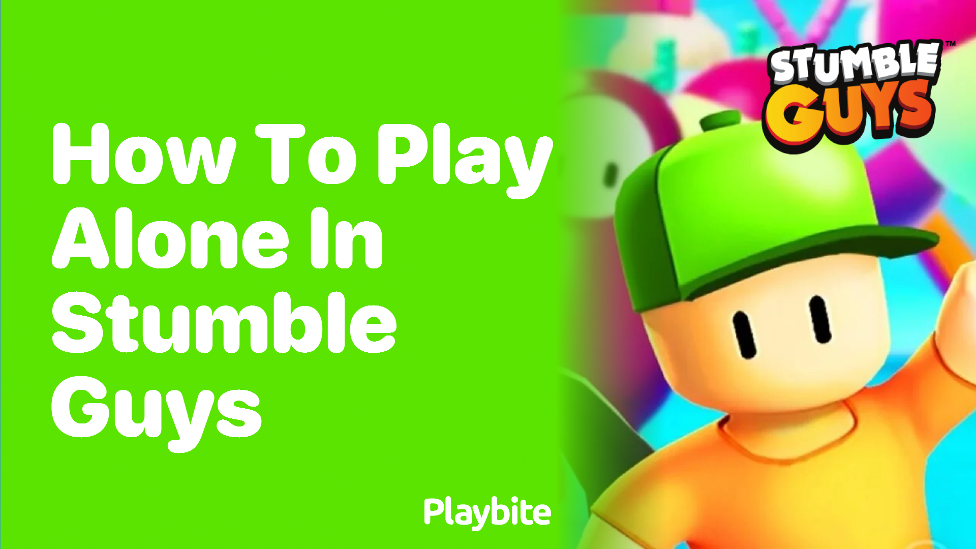 How to Play Alone in Stumble Guys: A Quick Guide