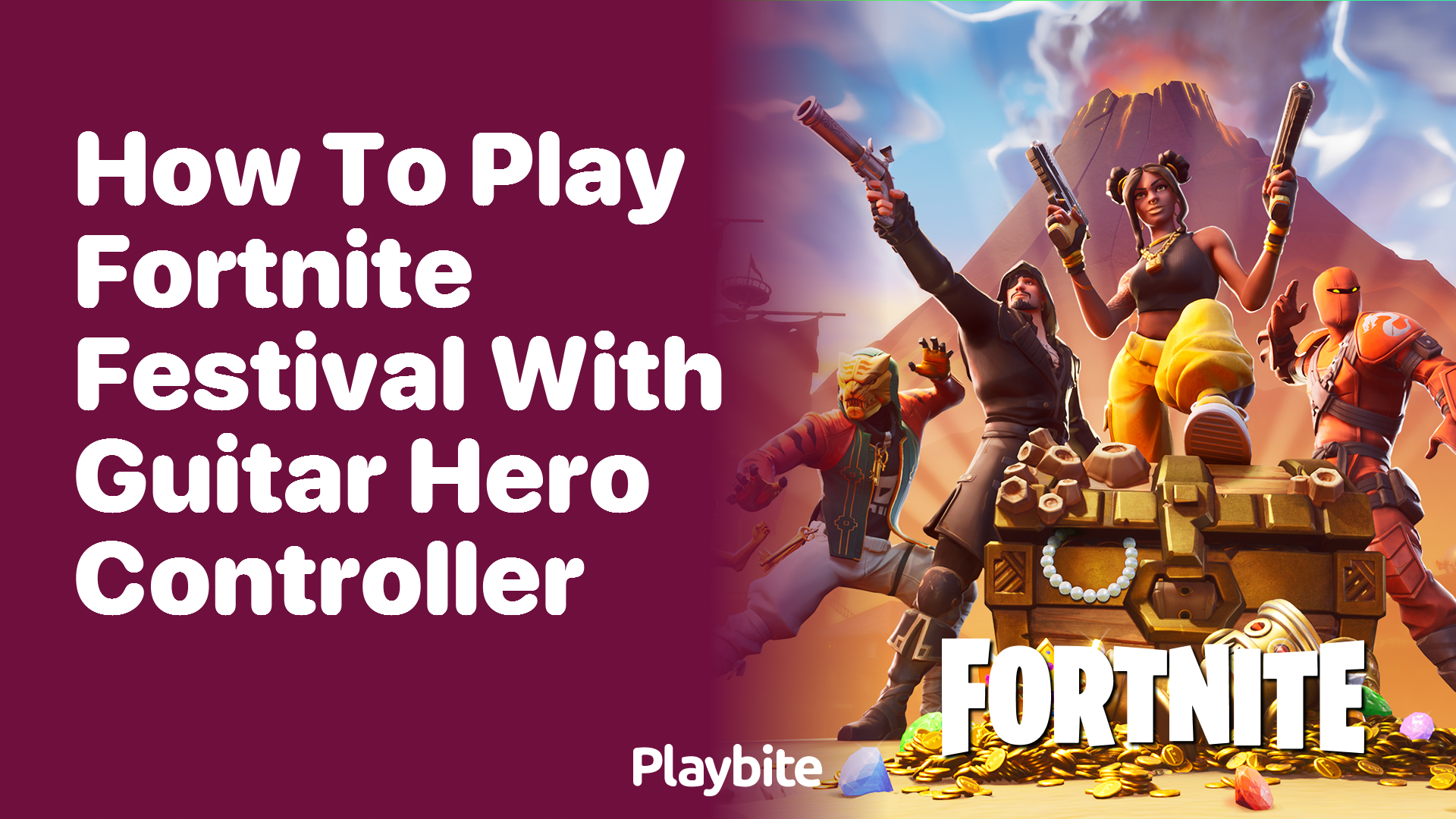How to Play Fortnite Festival with a Guitar Hero Controller