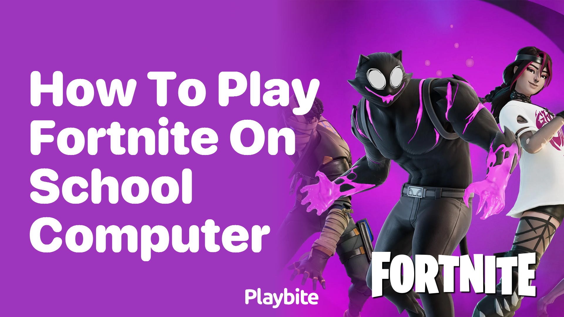 How to Play Fortnite on a School Computer?