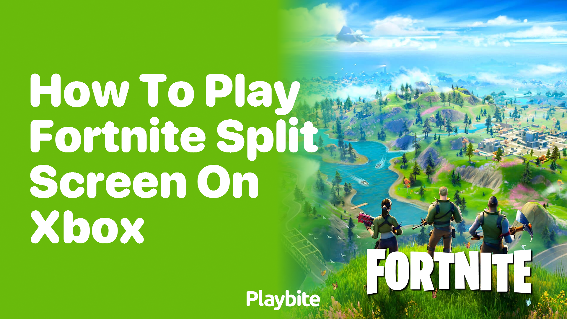 How to Play Fortnite Split Screen on Xbox