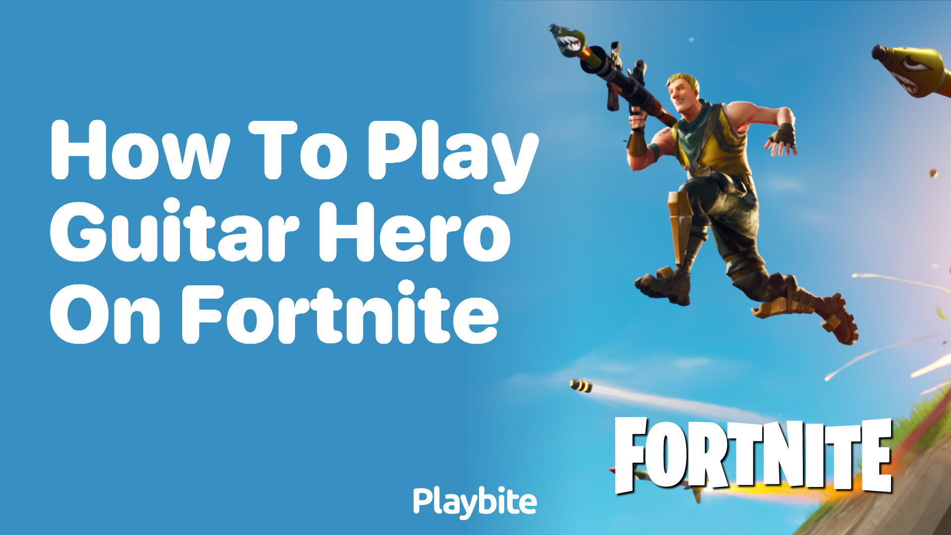 How to Play Guitar Hero on Fortnite