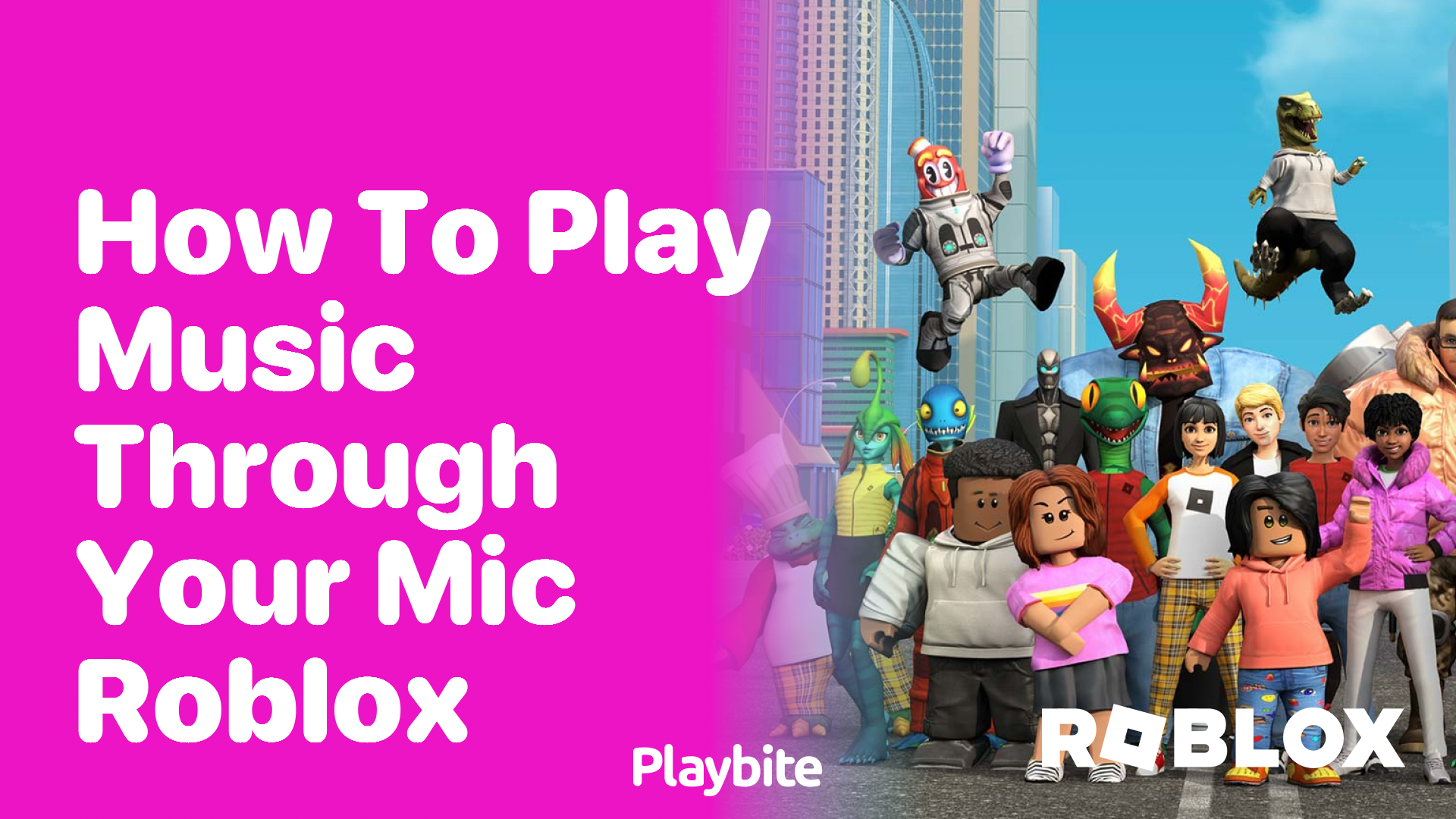 How to Play Music Through Your Mic on Roblox