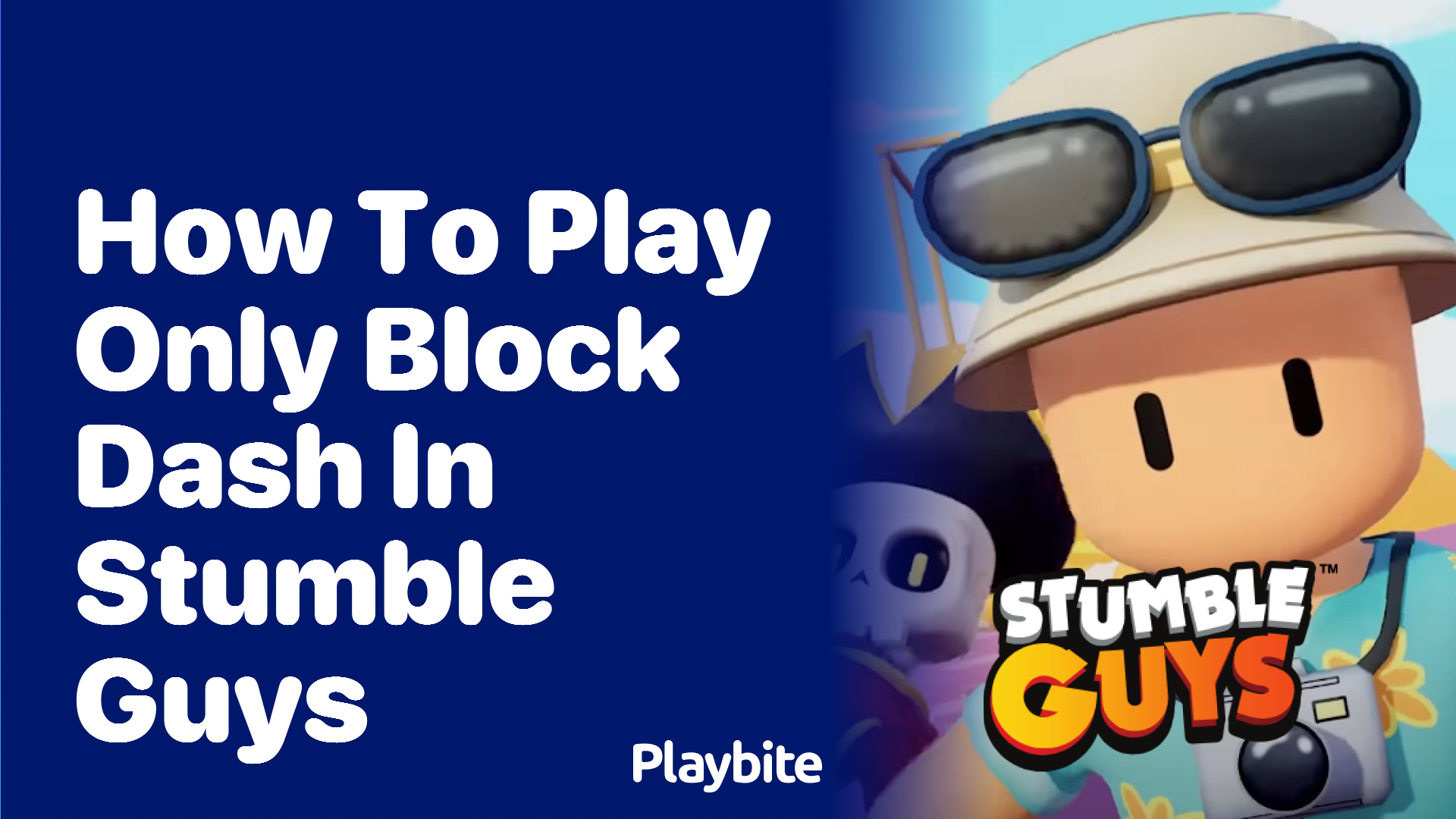 How to Play Only Block Dash in Stumble Guys