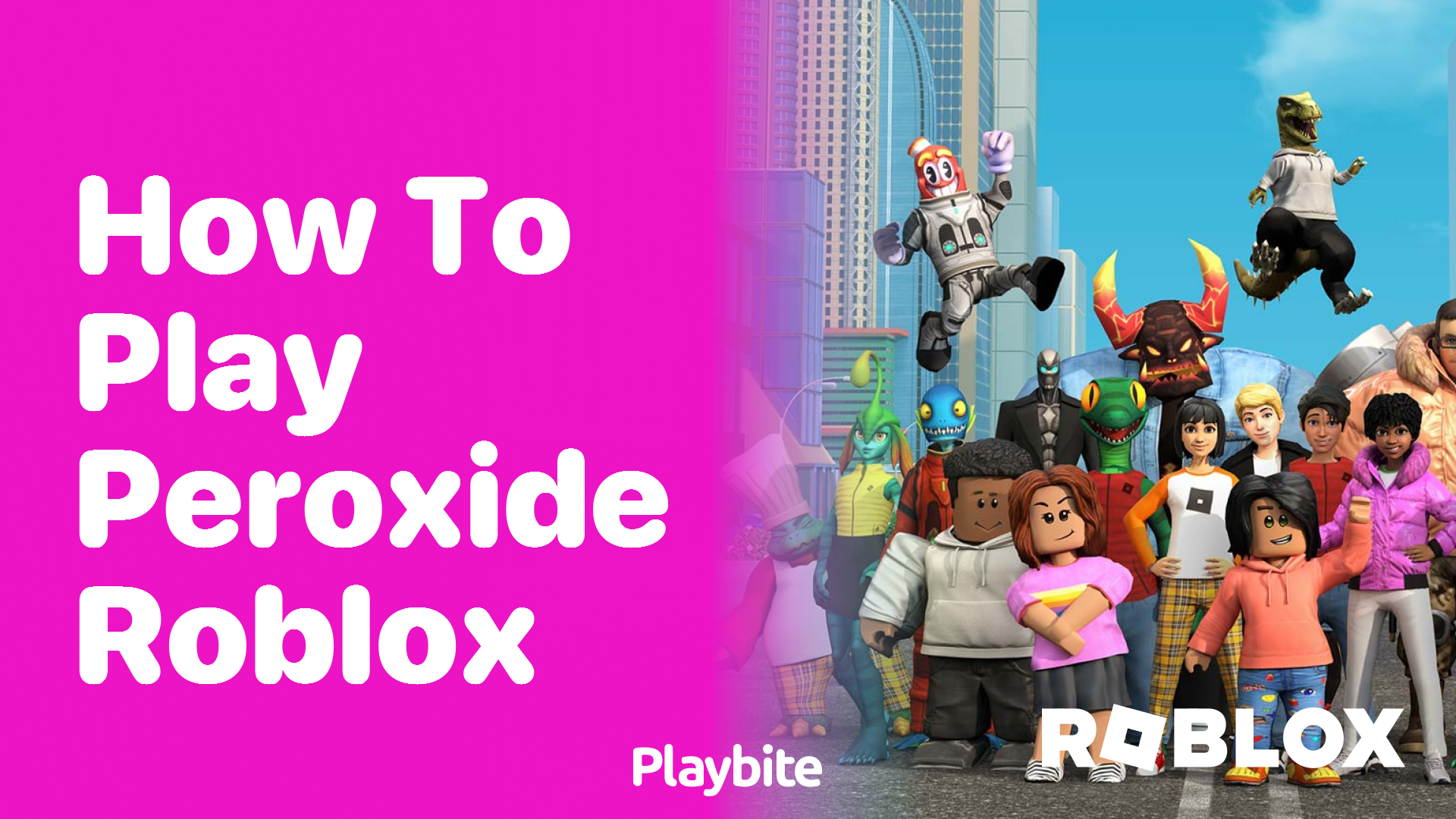 How to Play Peroxide on Roblox