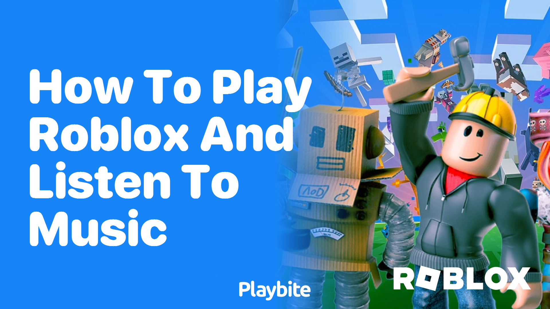 How to Play Roblox and Listen to Music at the Same Time