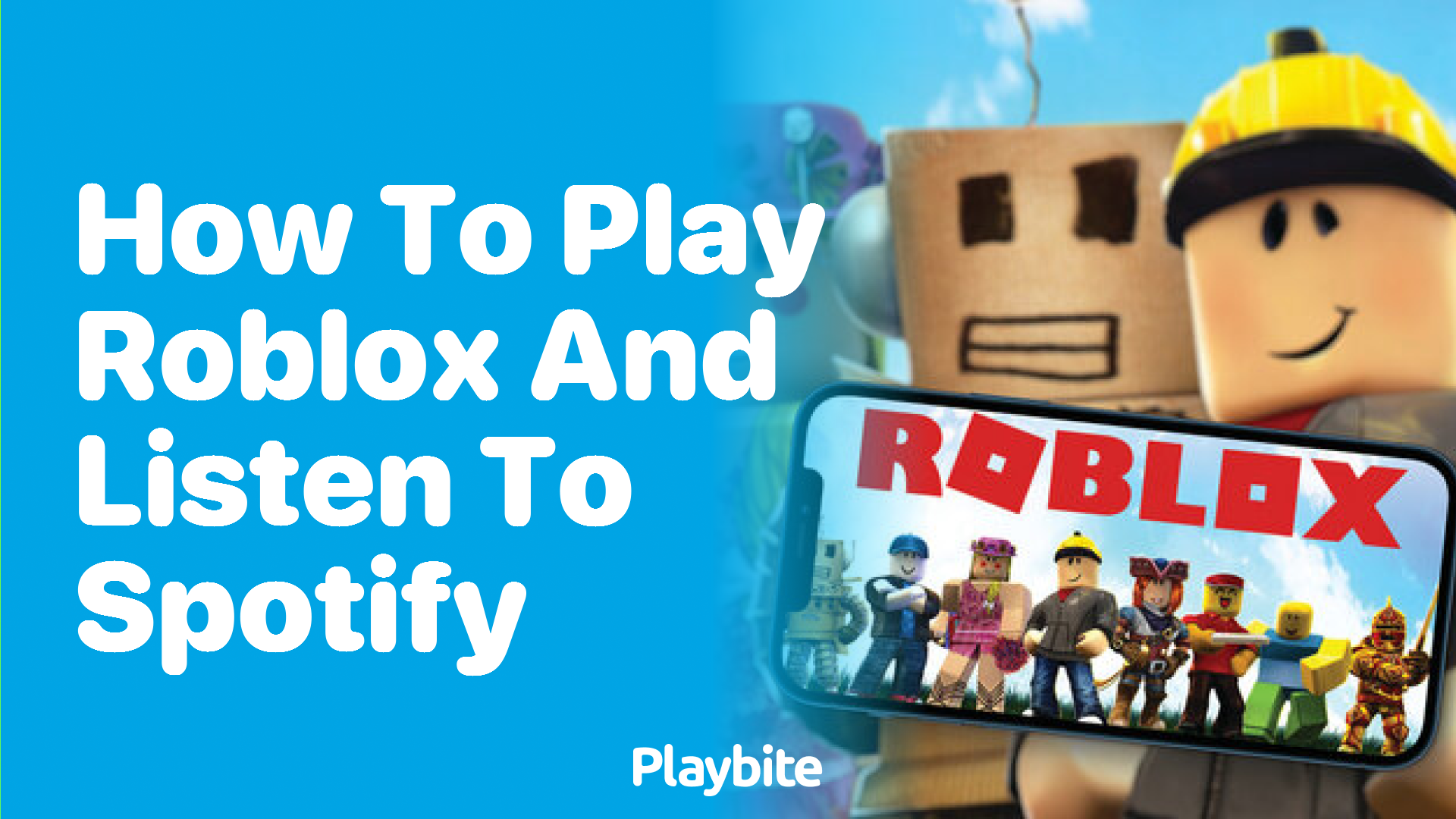 How to Play Roblox and Listen to Spotify