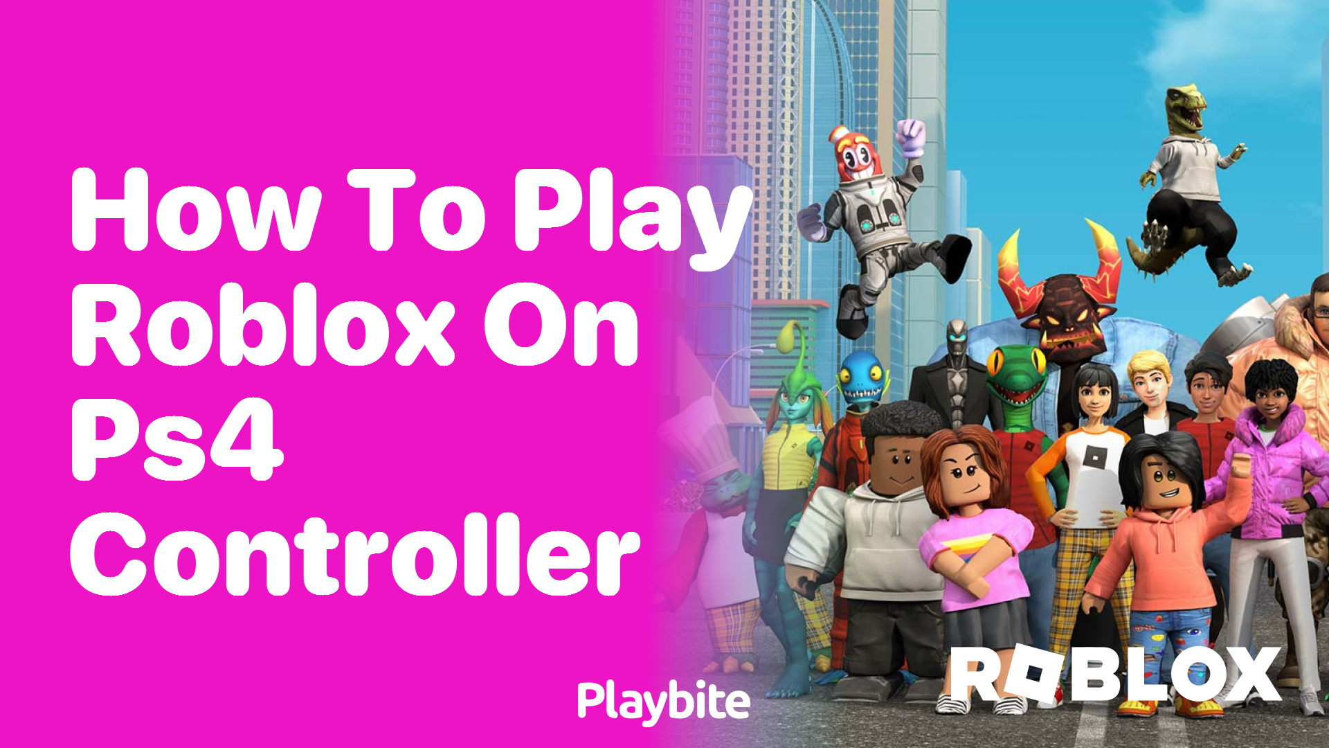 How to Play Roblox on PS4 Controller