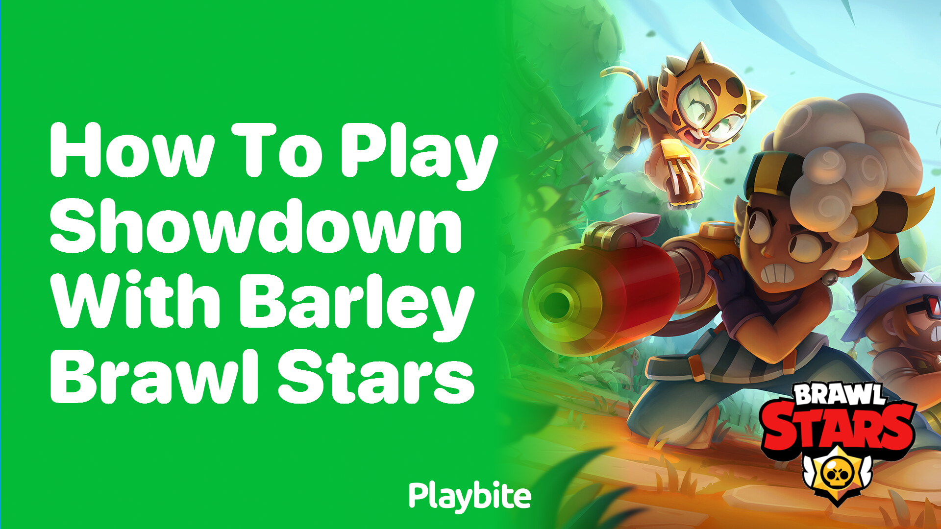 How to Play Showdown with Barley in Brawl Stars
