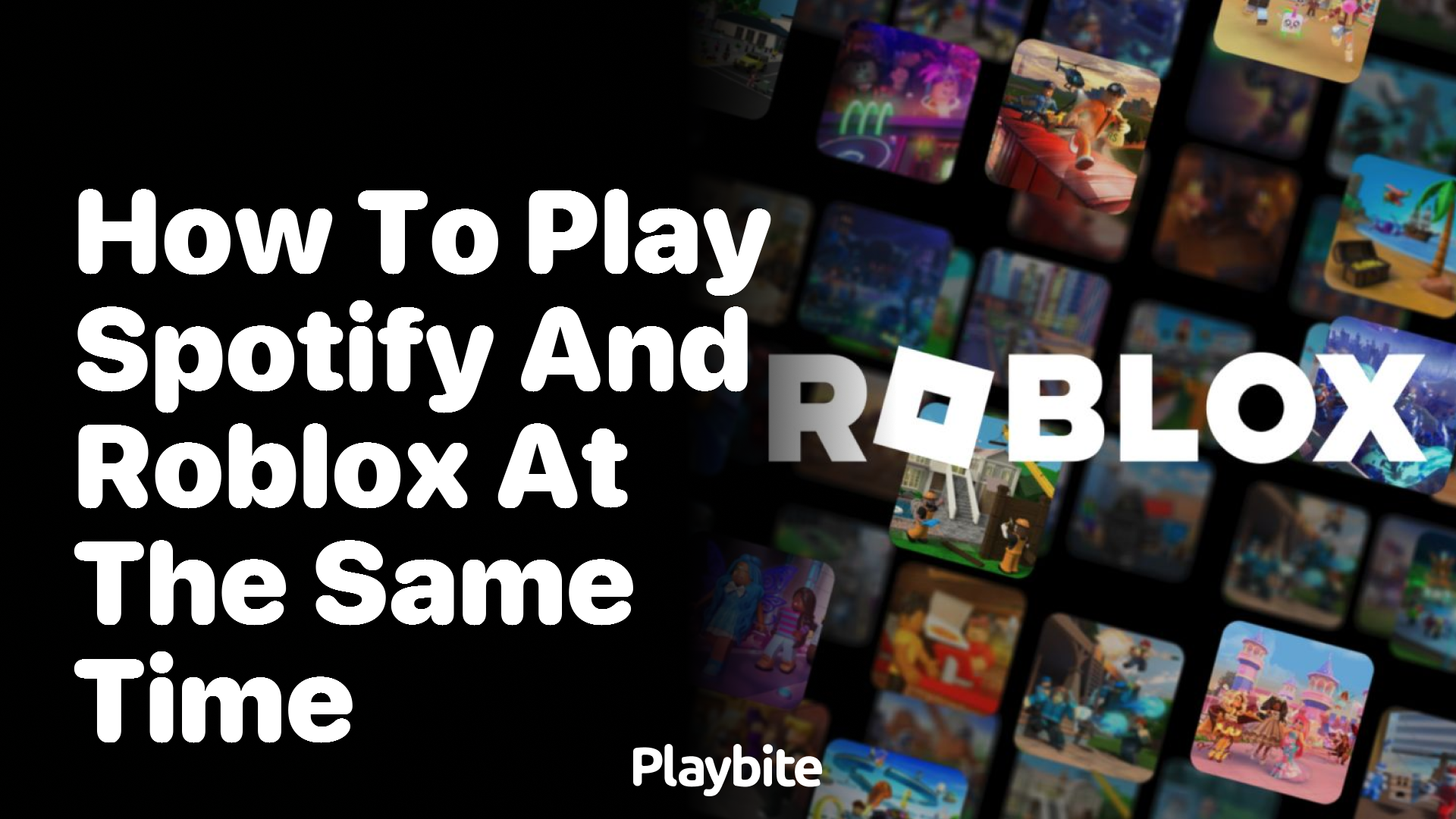 How to Play Spotify and Roblox at the Same Time